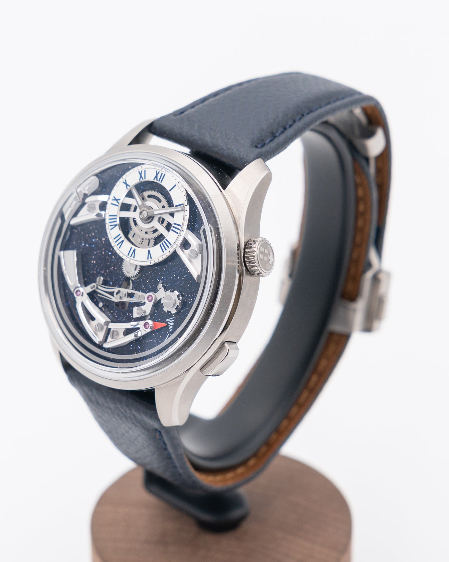 Christopher Ward Bel Canto 41mm C01 The Watch Society Edition Aventurine Dial