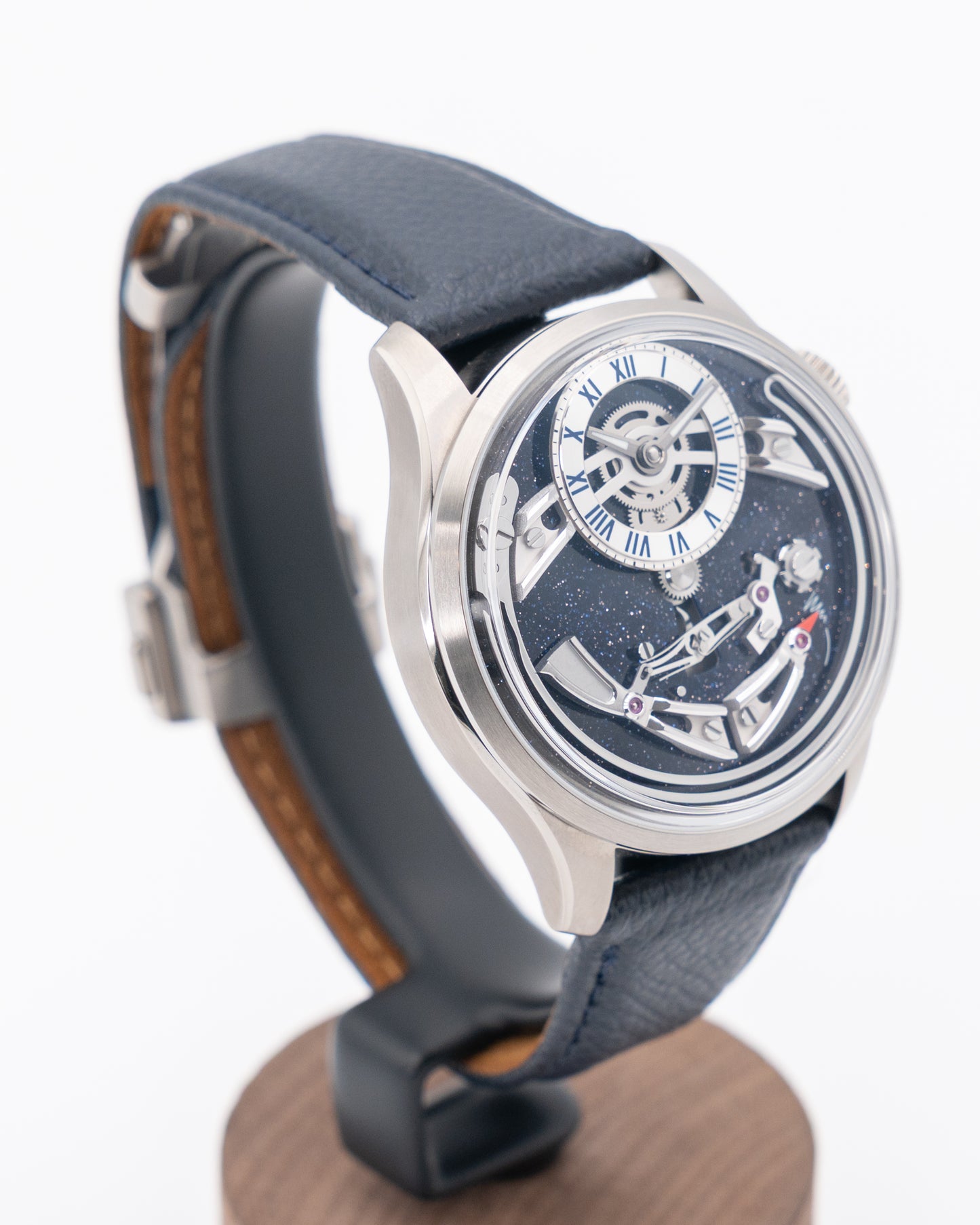 Christopher Ward Bel Canto 41mm C01 The Watch Society Edition Aventurine Dial
