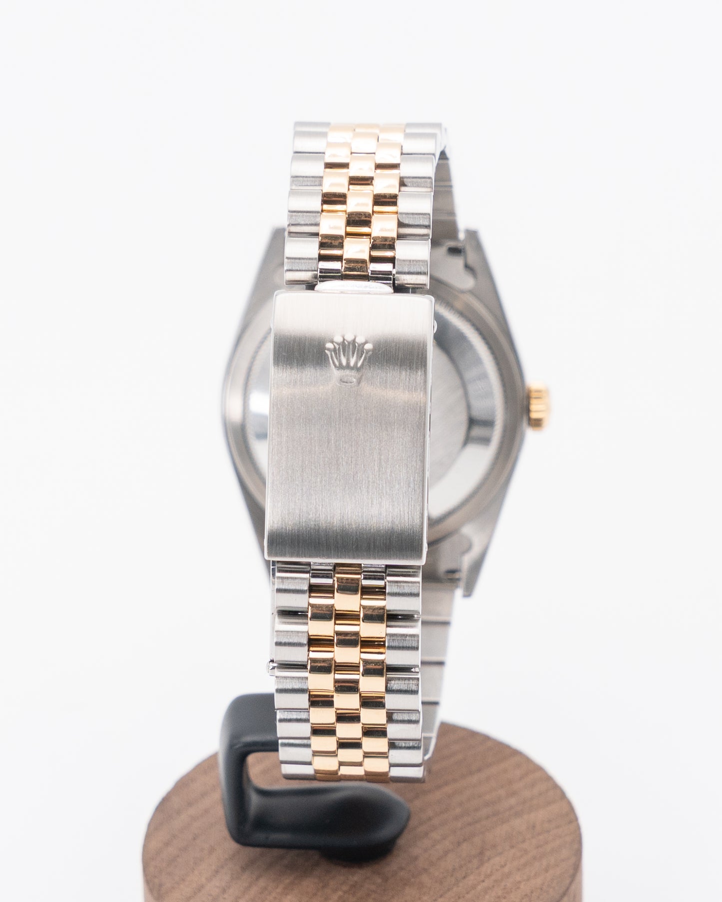 Rolex Datejust 36mm 16233 Diamond Dial Champagne Two Tone Fluted Jubilee