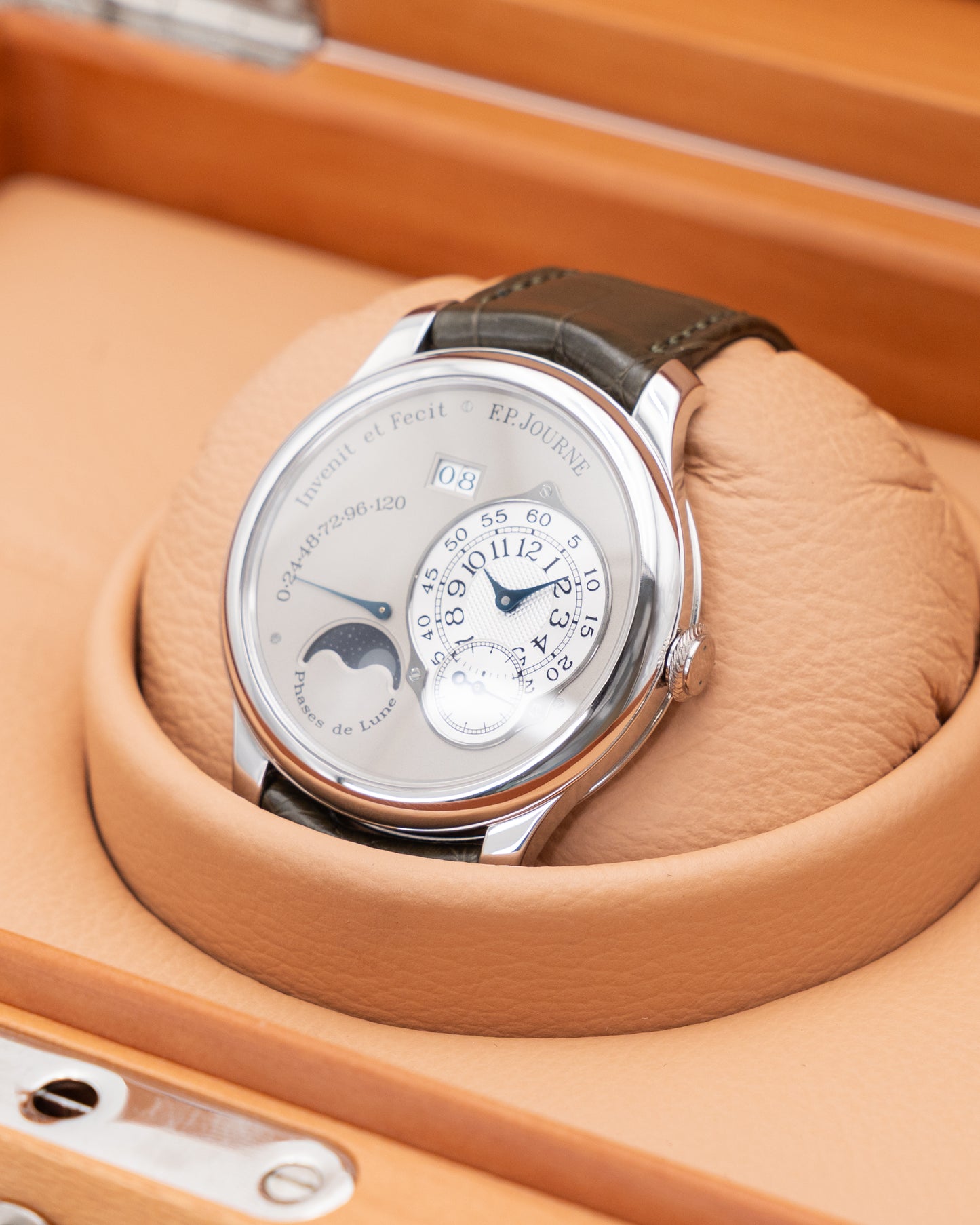 F.P. Journe Octa Lune 40mm Ref. L Platinum Grey Dial 2006