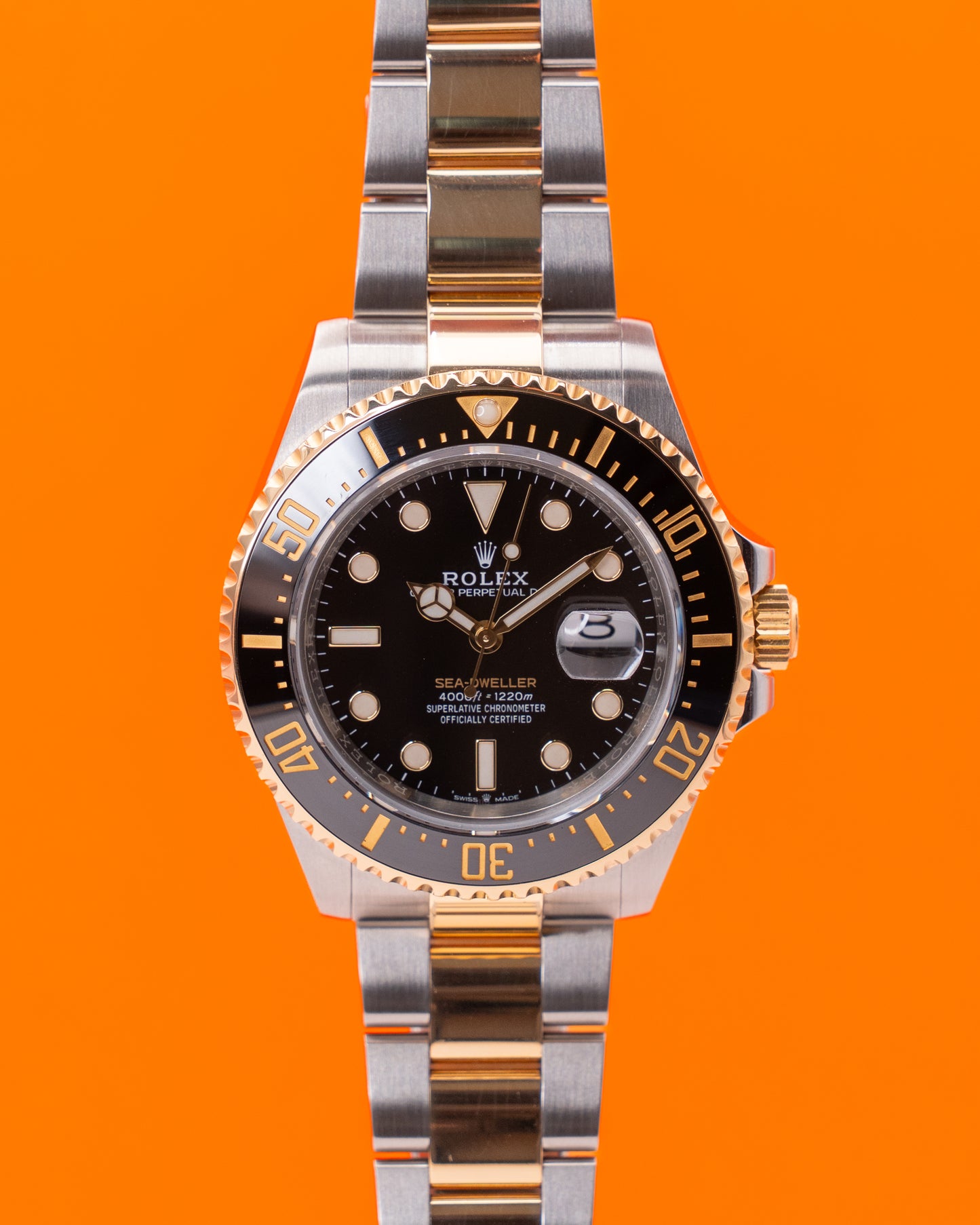 Rolex SeaDweller 43mm 126603 Two Tone Yellow Gold 2020