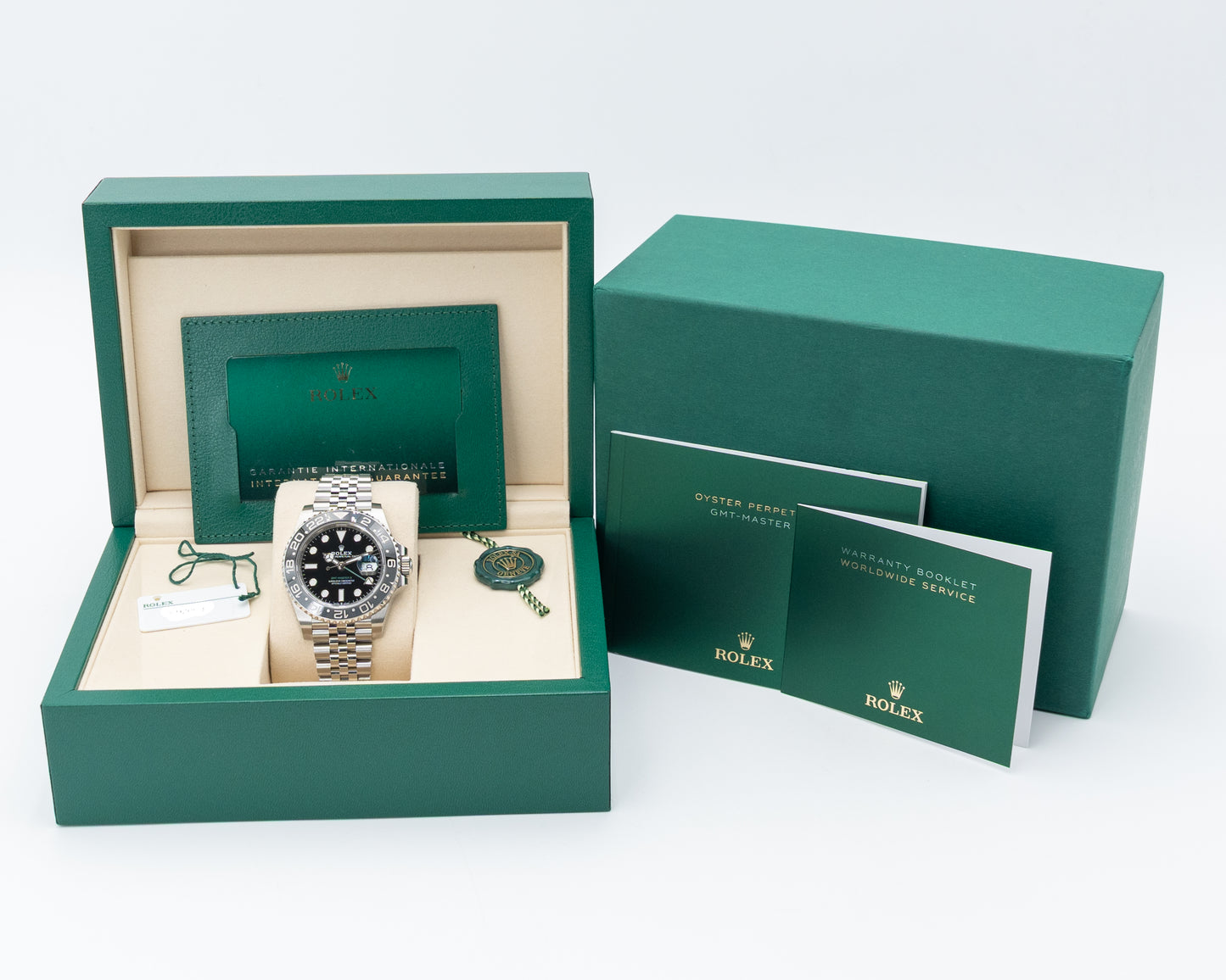 UNWORN Rolex GMT Master II 40mm 126710GRNR Bruce Wayne Jubilee 2025