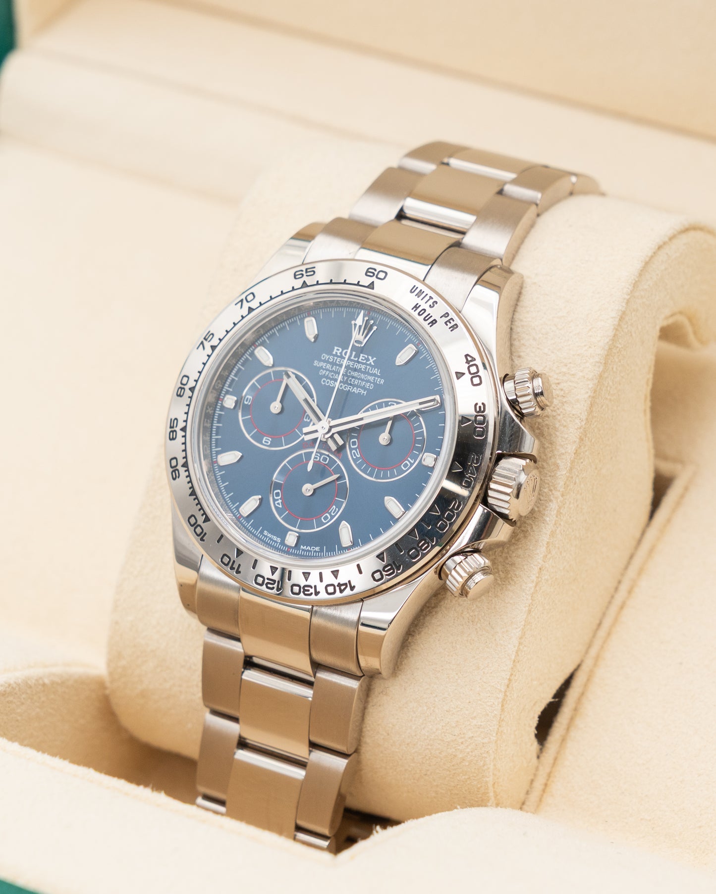 Rolex Daytona 40mm 116509 Blue Dial White Gold 2020