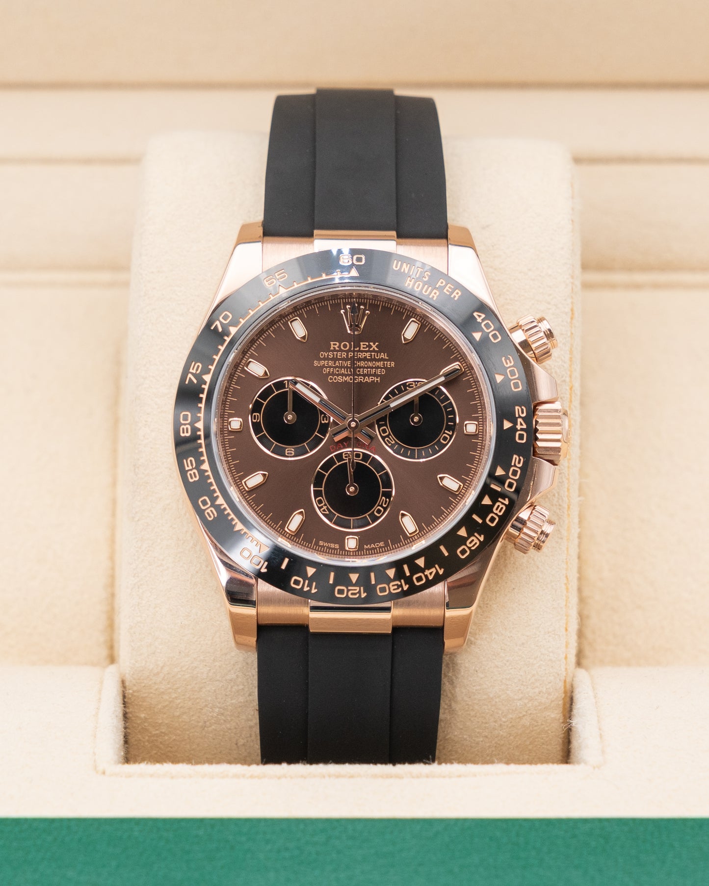 Rolex Daytona 40mm 116515LN Chocolate Dial OysterFlex 2020
