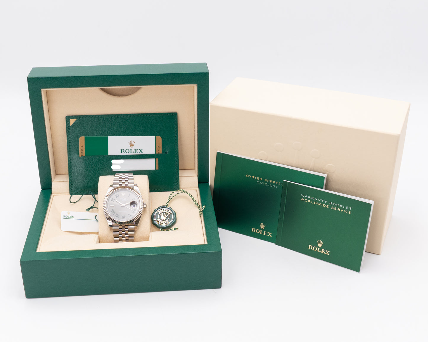 Rolex Datejust 41mm 126334 Wimbledon Fluted Jubilee 2020