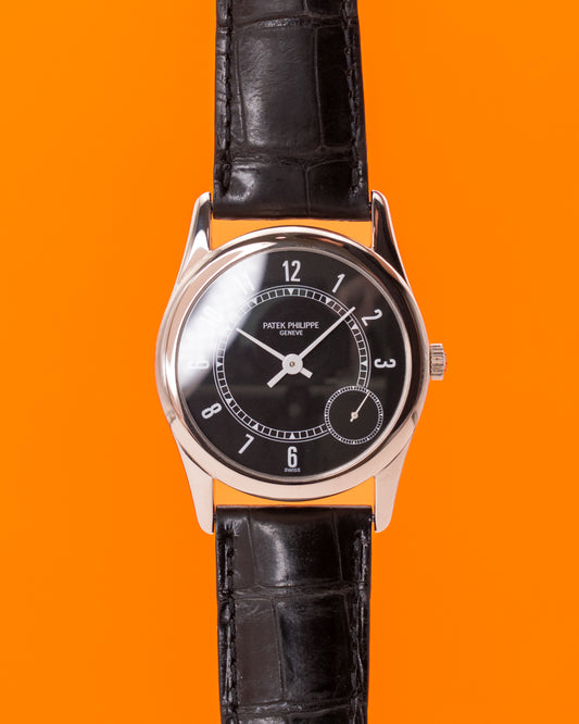 Patek Philippe Calatrava 33mm 5000G White Gold Black
