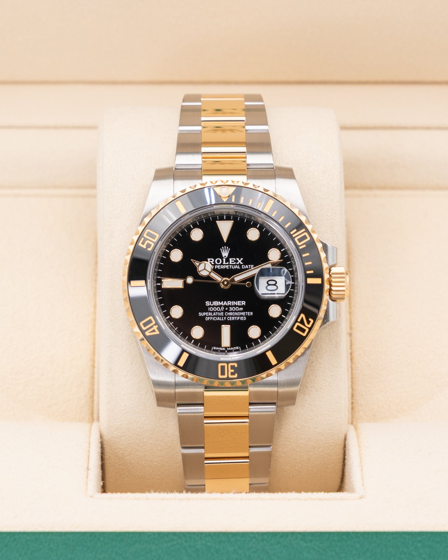 Rolex Submariner Date 40mm 116613LN Two Tone Yellow Gold 2019
