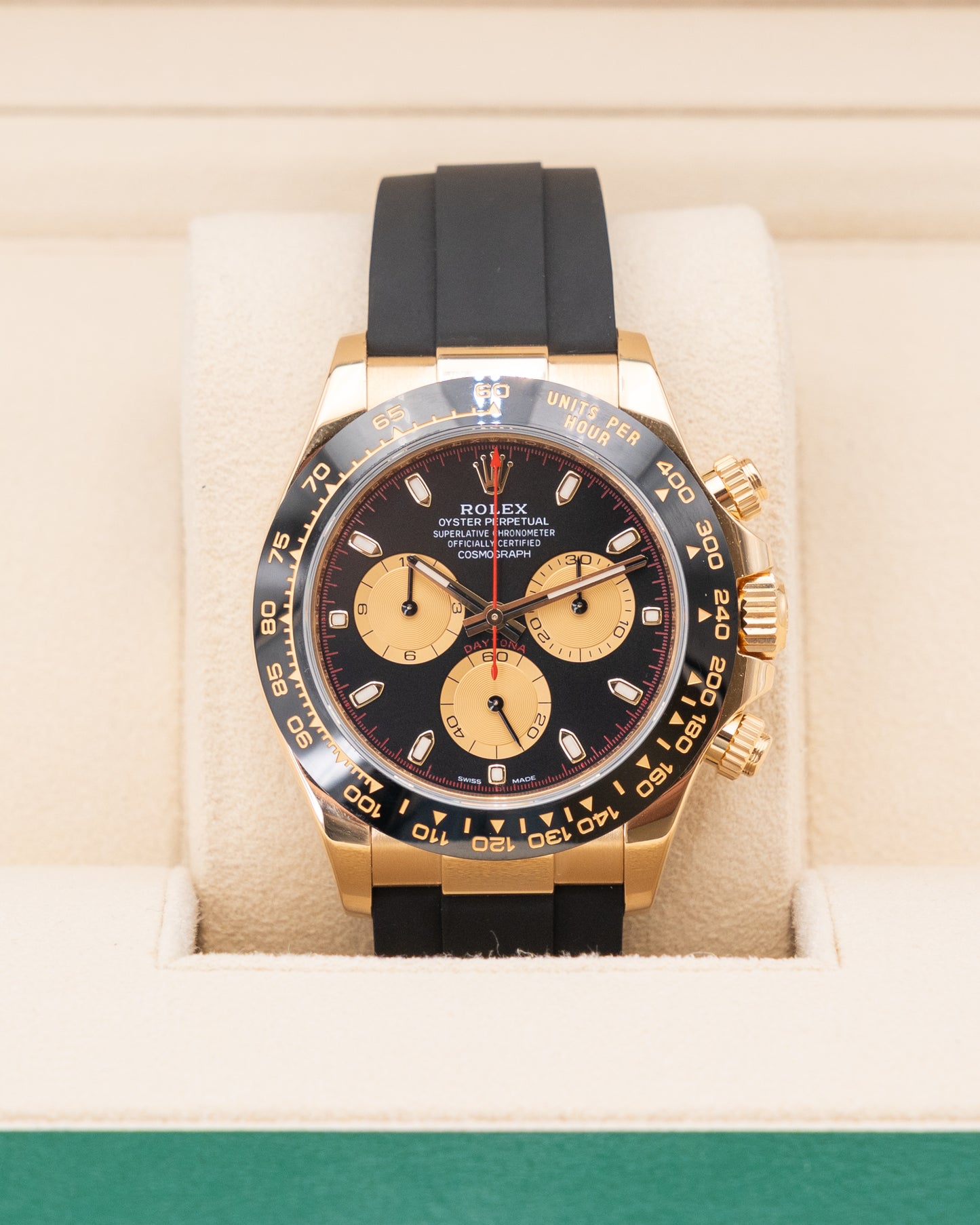Rolex Daytona 40mm 116518LN Yellow Gold 'Paul Newman' OysterFlex 2023