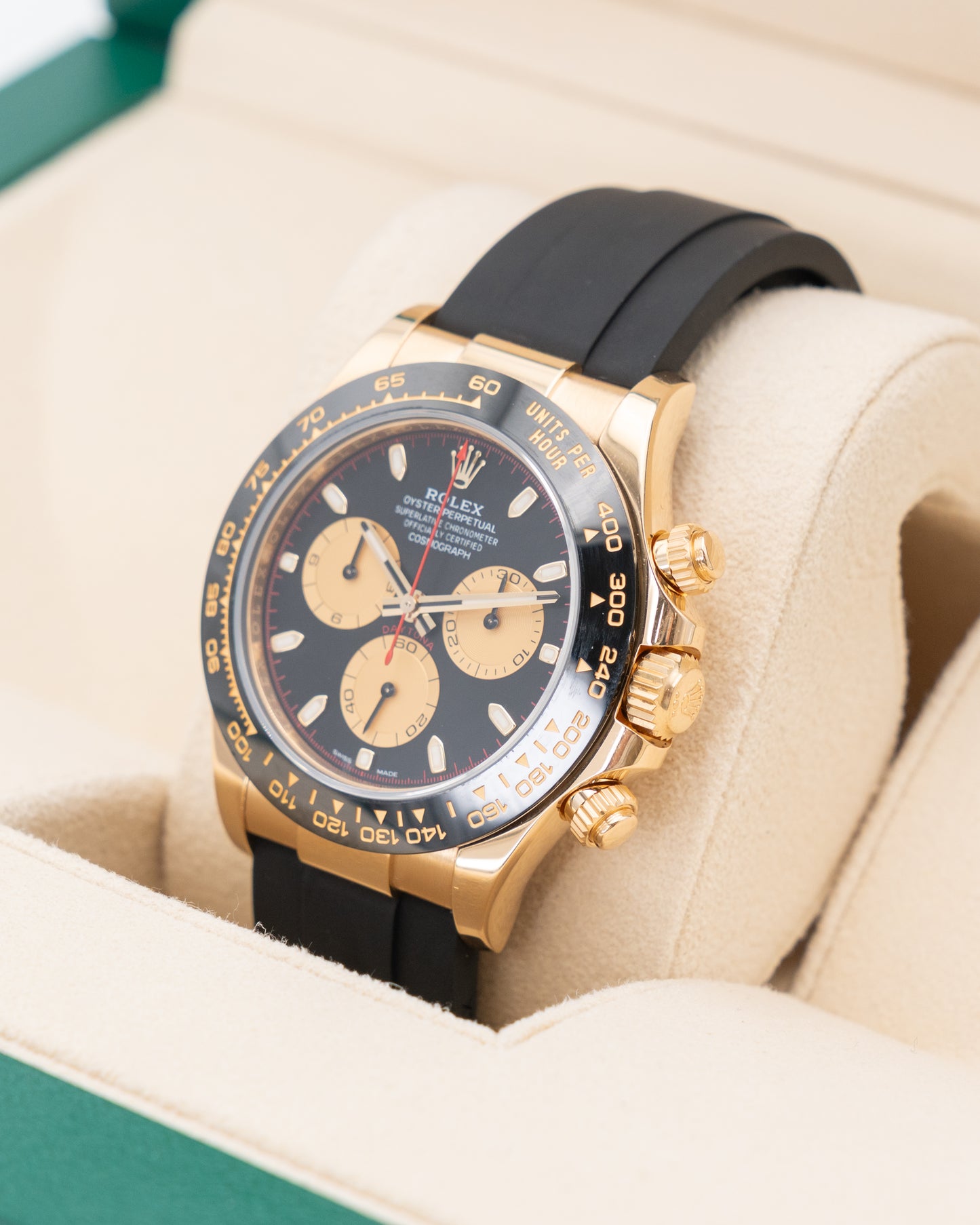Rolex Daytona 40mm 116518LN Yellow Gold 'Paul Newman' OysterFlex 2023