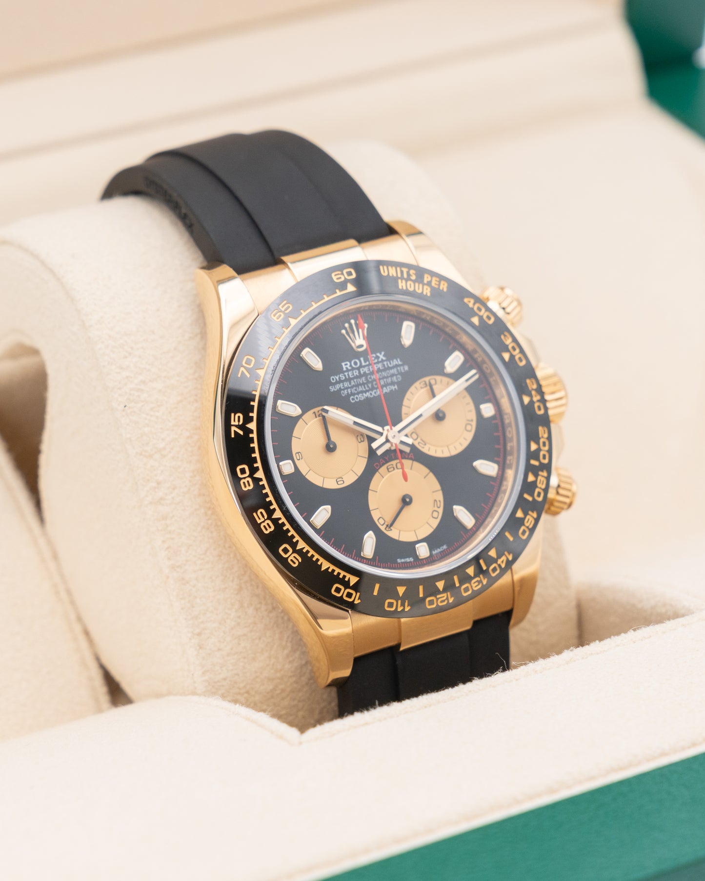 Rolex Daytona 40mm 116518LN Yellow Gold 'Paul Newman' OysterFlex 2023