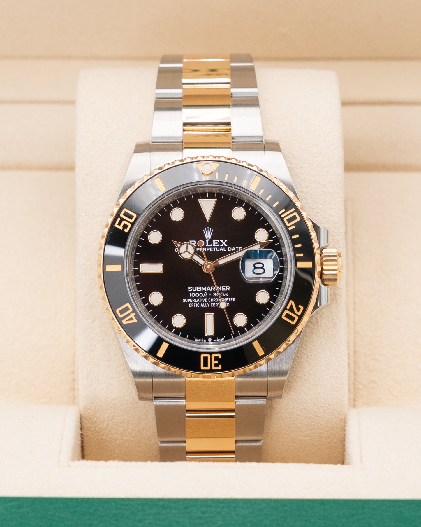 Rolex Submariner Date 41mm 116613LN Two Tone Yellow Gold 2021