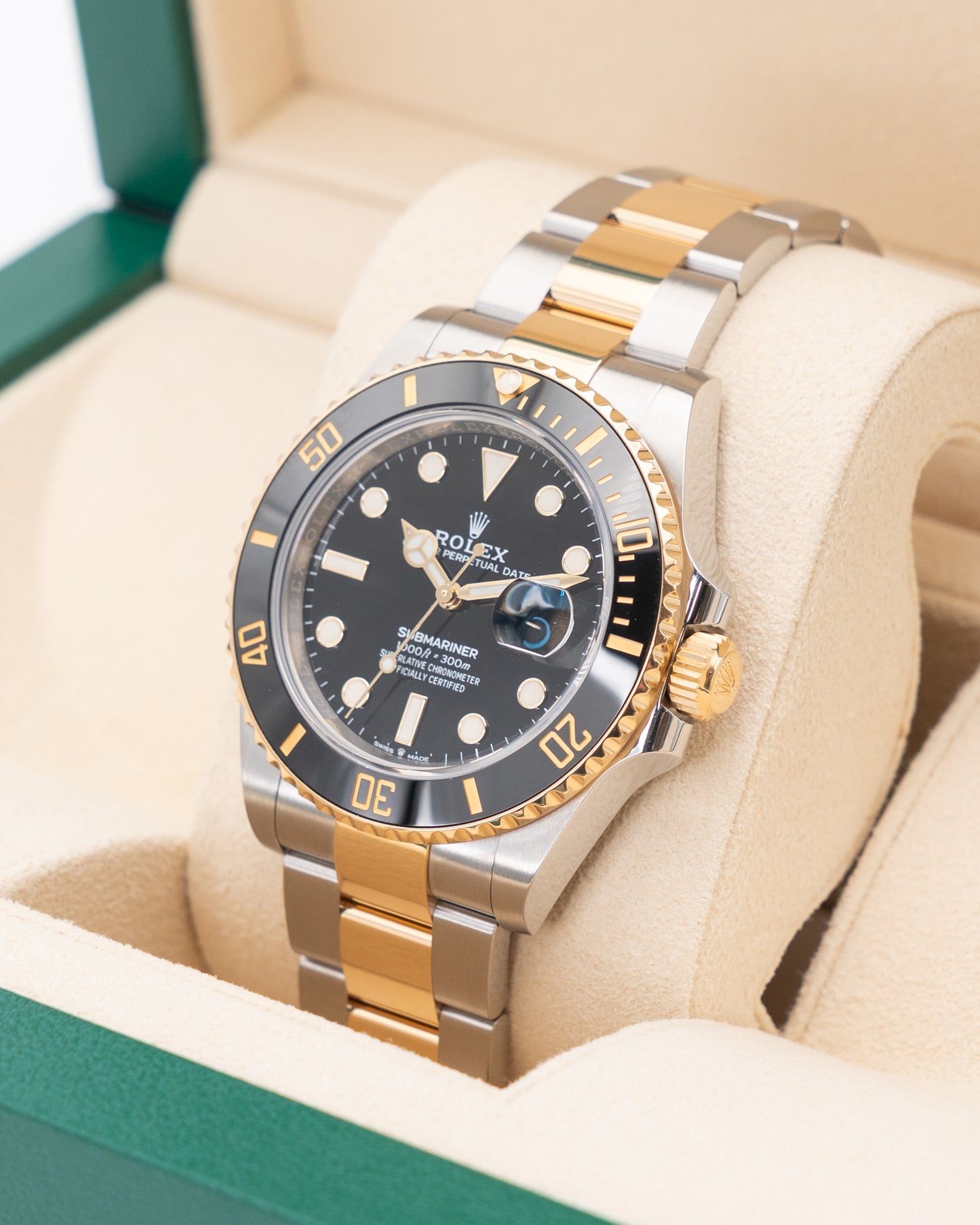 Rolex Submariner Date 41mm 116613LN Two Tone Yellow Gold 2021