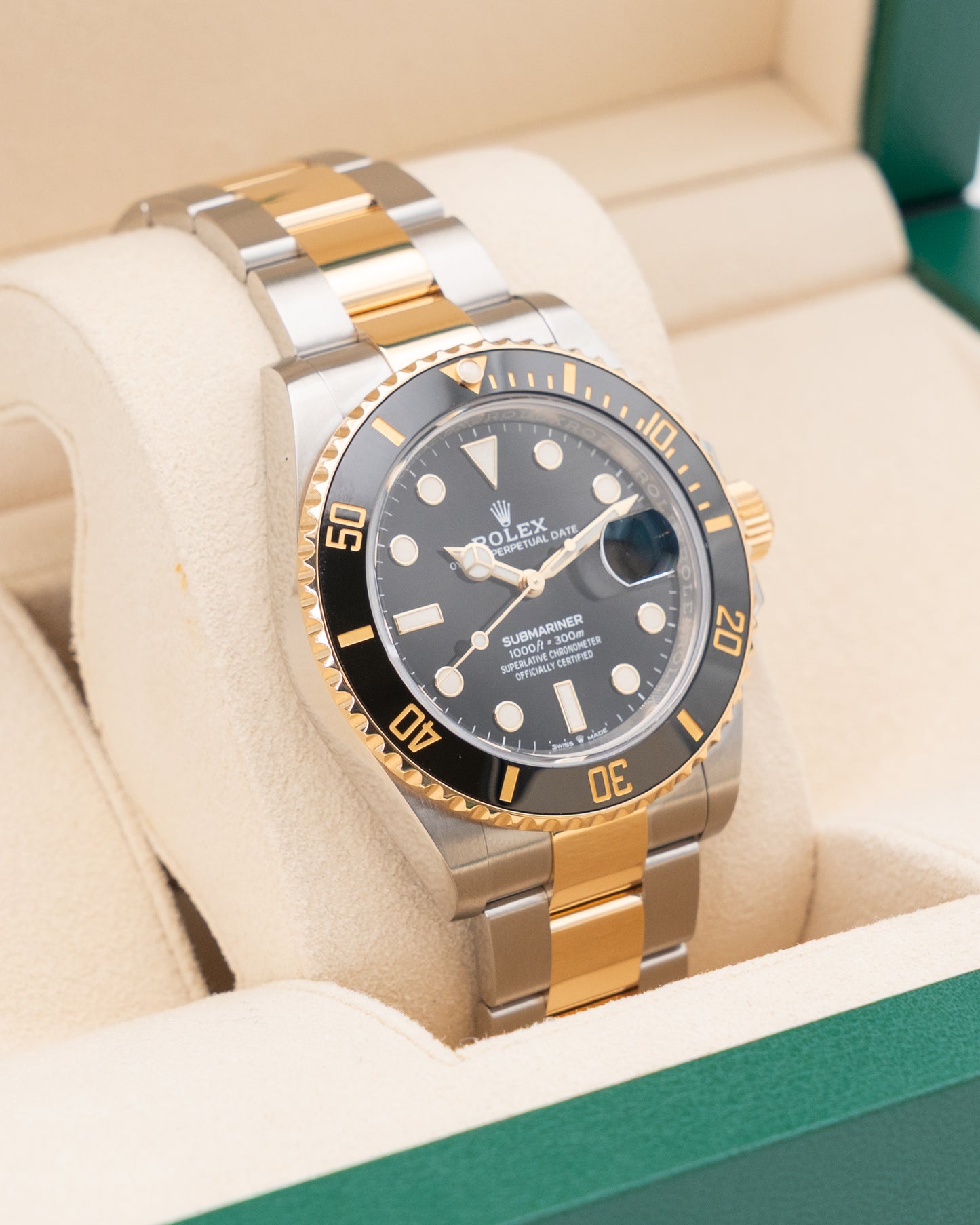 Rolex Submariner Date 41mm 116613LN Two Tone Yellow Gold 2021