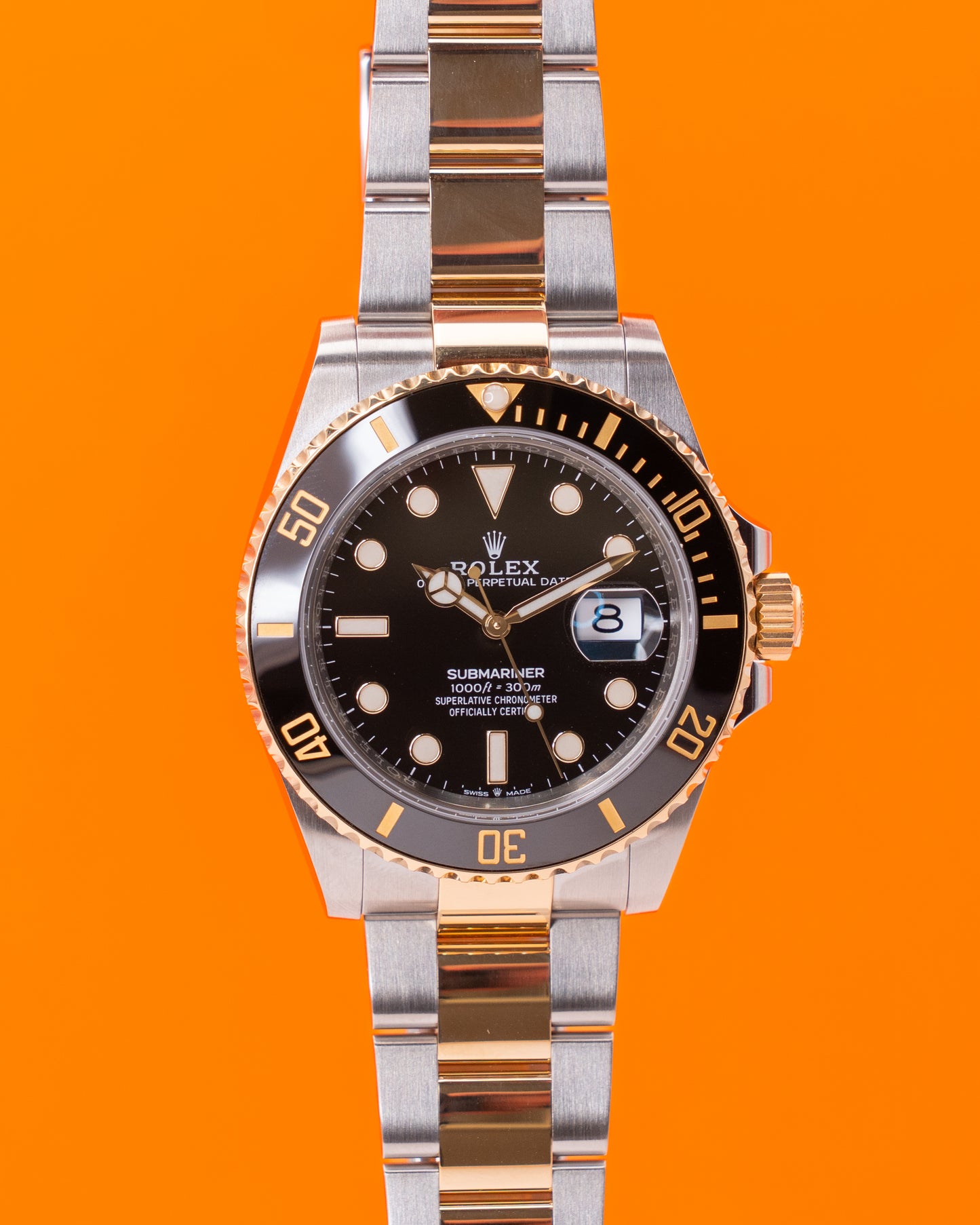 Rolex Submariner Date 41mm 116613LN Two Tone Yellow Gold 2021