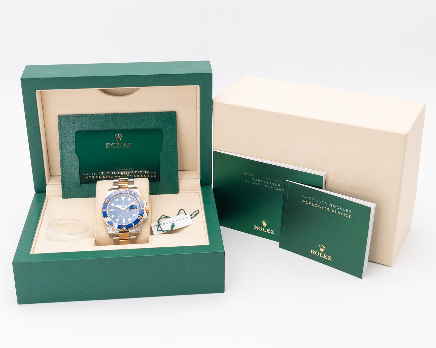 Rolex Submariner Date 41mm 126613LB Bluesy Two Tone Yellow Gold Blue Dial 2023