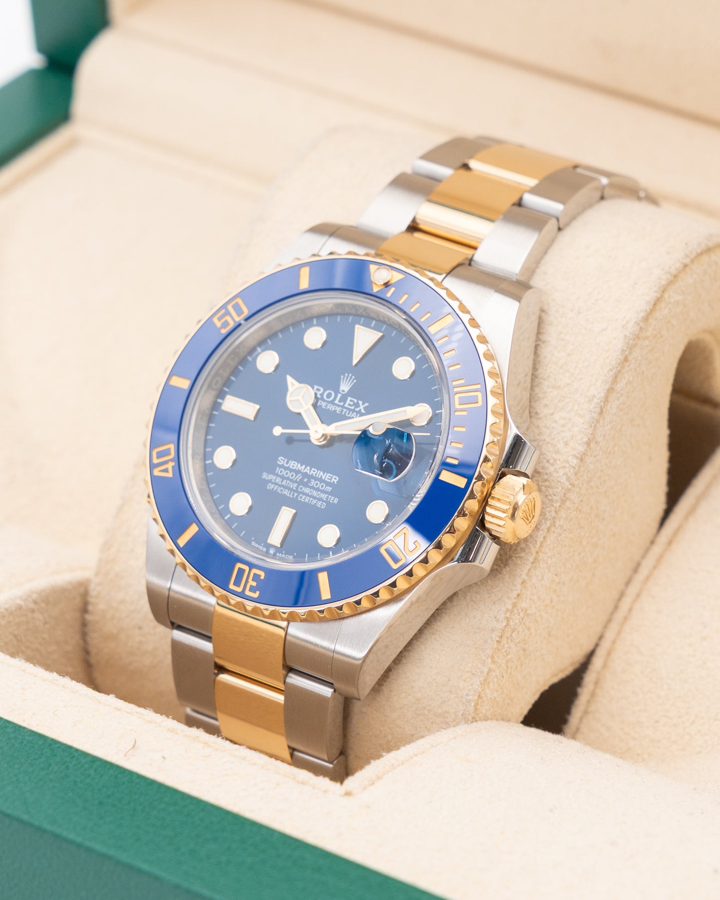 Rolex Submariner Date 41mm 126613LB Bluesy Two Tone Yellow Gold Blue Dial 2023