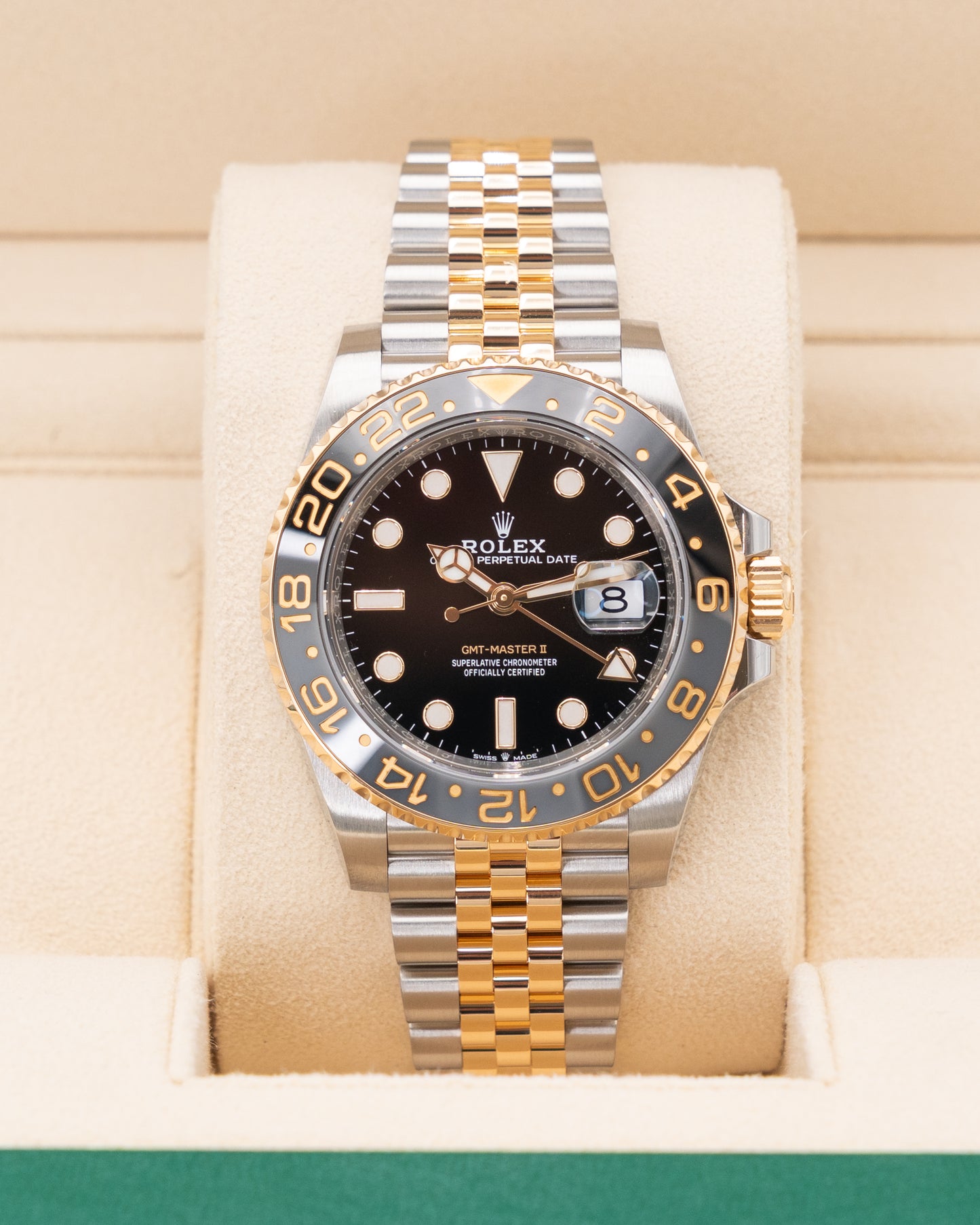 Rolex GMT Master II 40mm 126713GRNR Zombie Two Tone Jubilee 2023