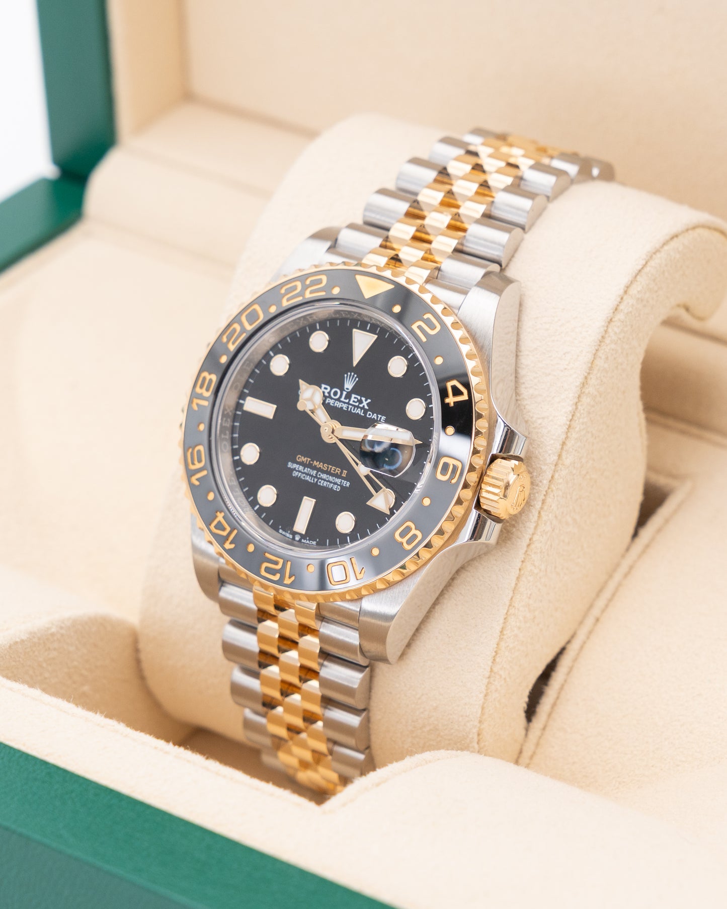 Rolex GMT Master II 40mm 126713GRNR Zombie Two Tone Jubilee 2023