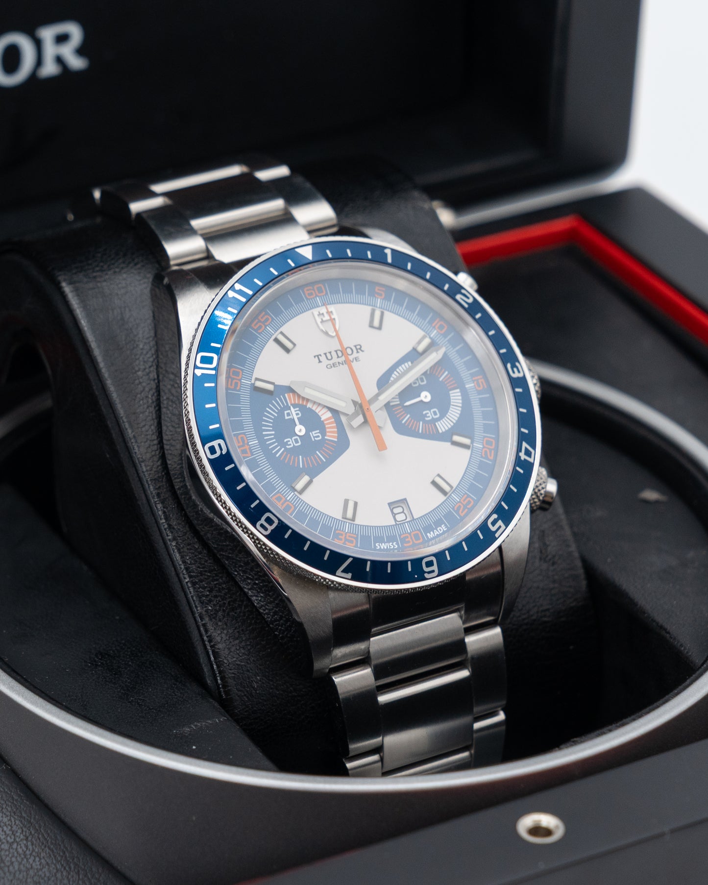 Tudor Heritage Chronograph 42mm 70330B Blue 2013