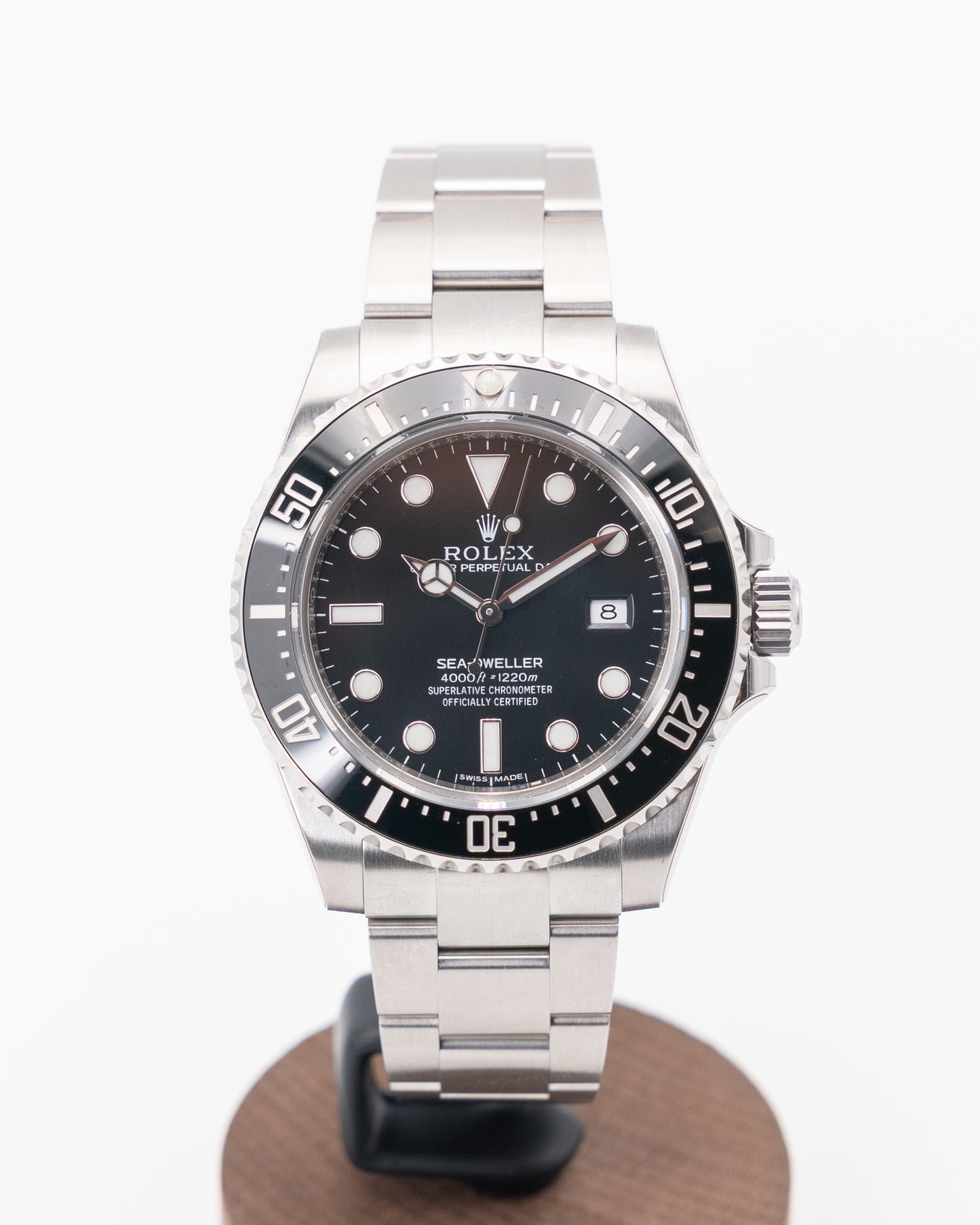 NEW OLD STOCK WITH STICKERS 2024 OLD CARD Rolex Sea Dweller 40mm 116600 Black