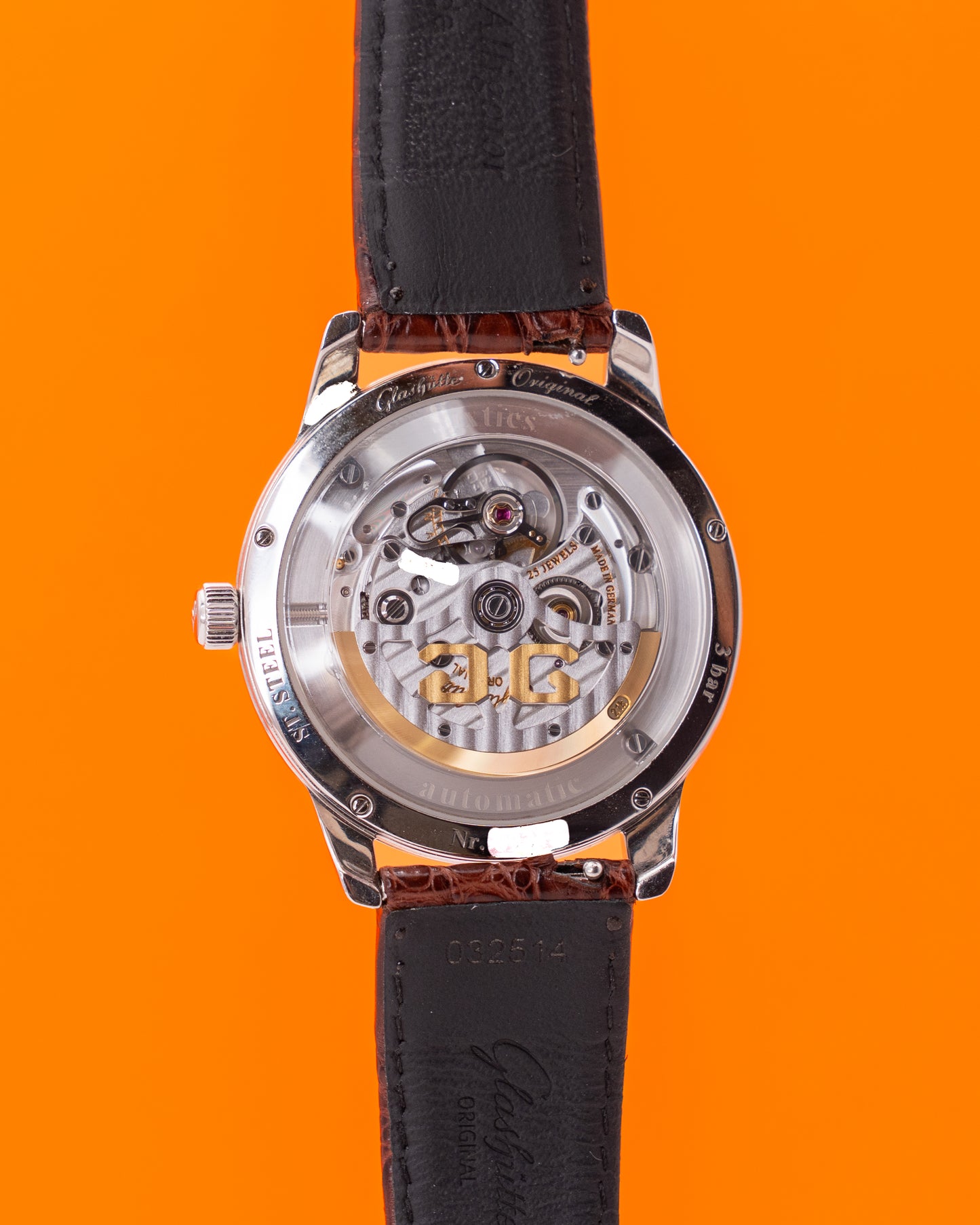 Glashutte Senator Sixties Annual Edition 39mm 1-39-52-13-02-04 Fiery Orange Dial 2020