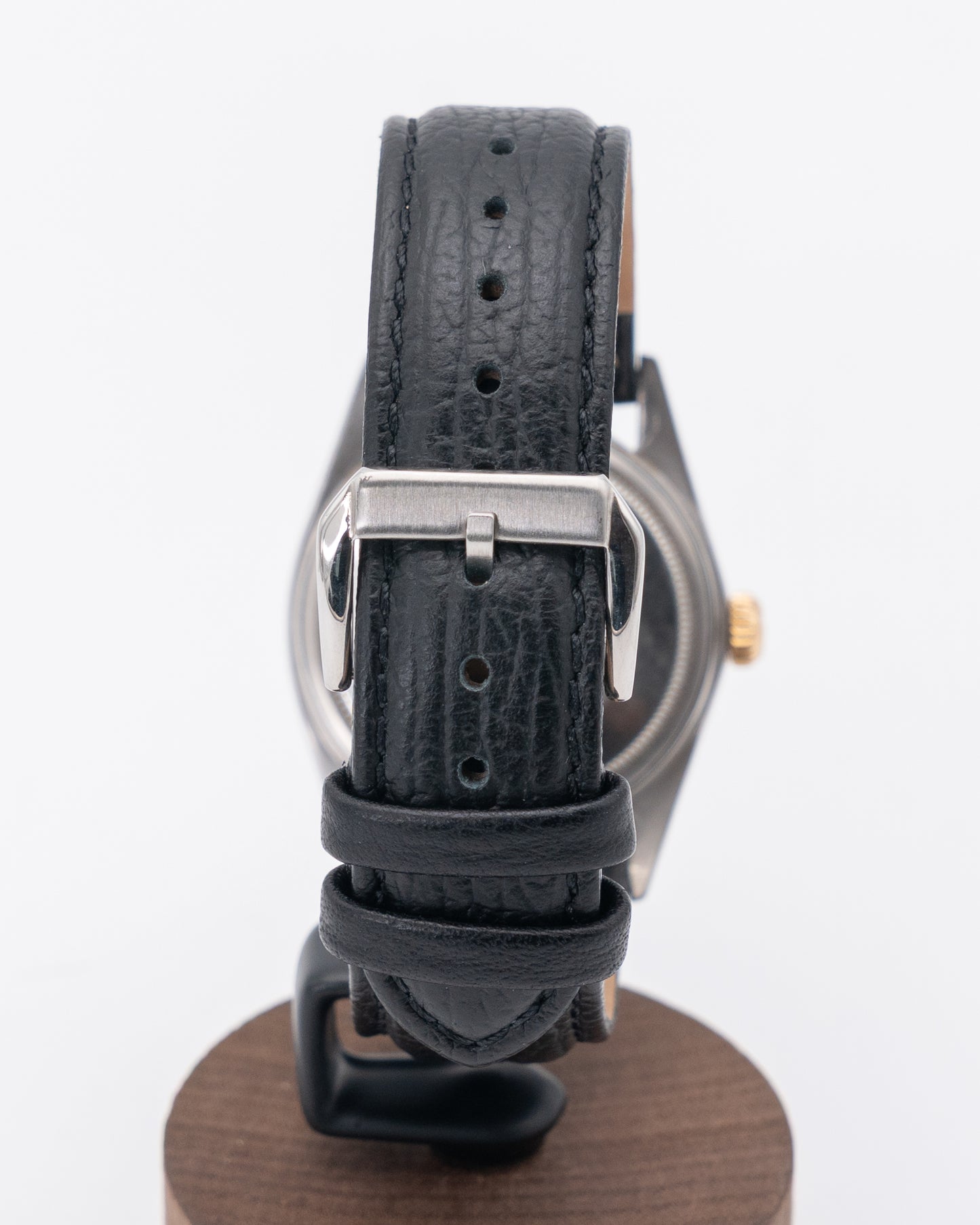 Rolex Datejust 36mm 16013 Two Tone Black Diamond Dial