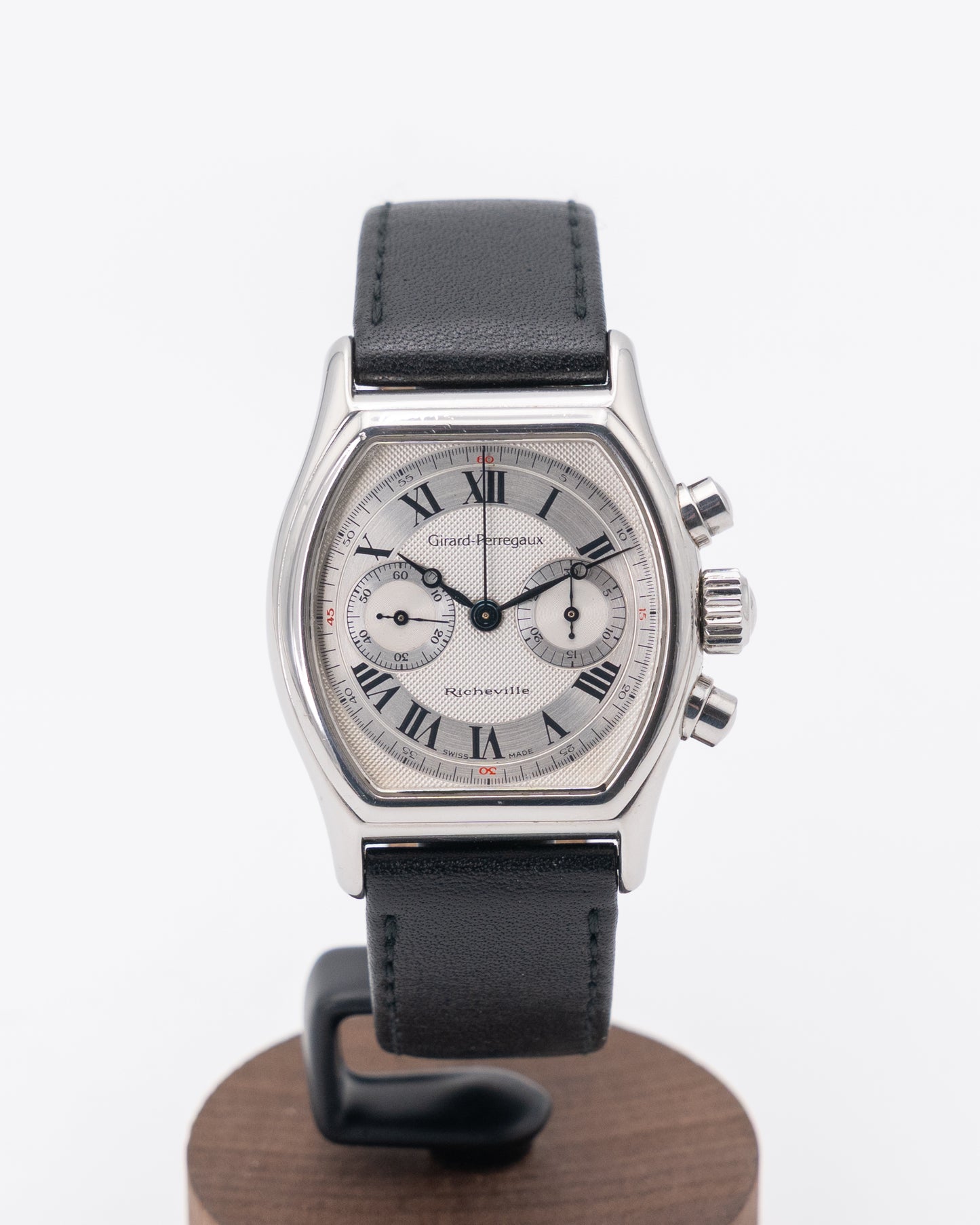 Girard Perregaux Richeville 2710 Stainless Steel White Dial Chronograph