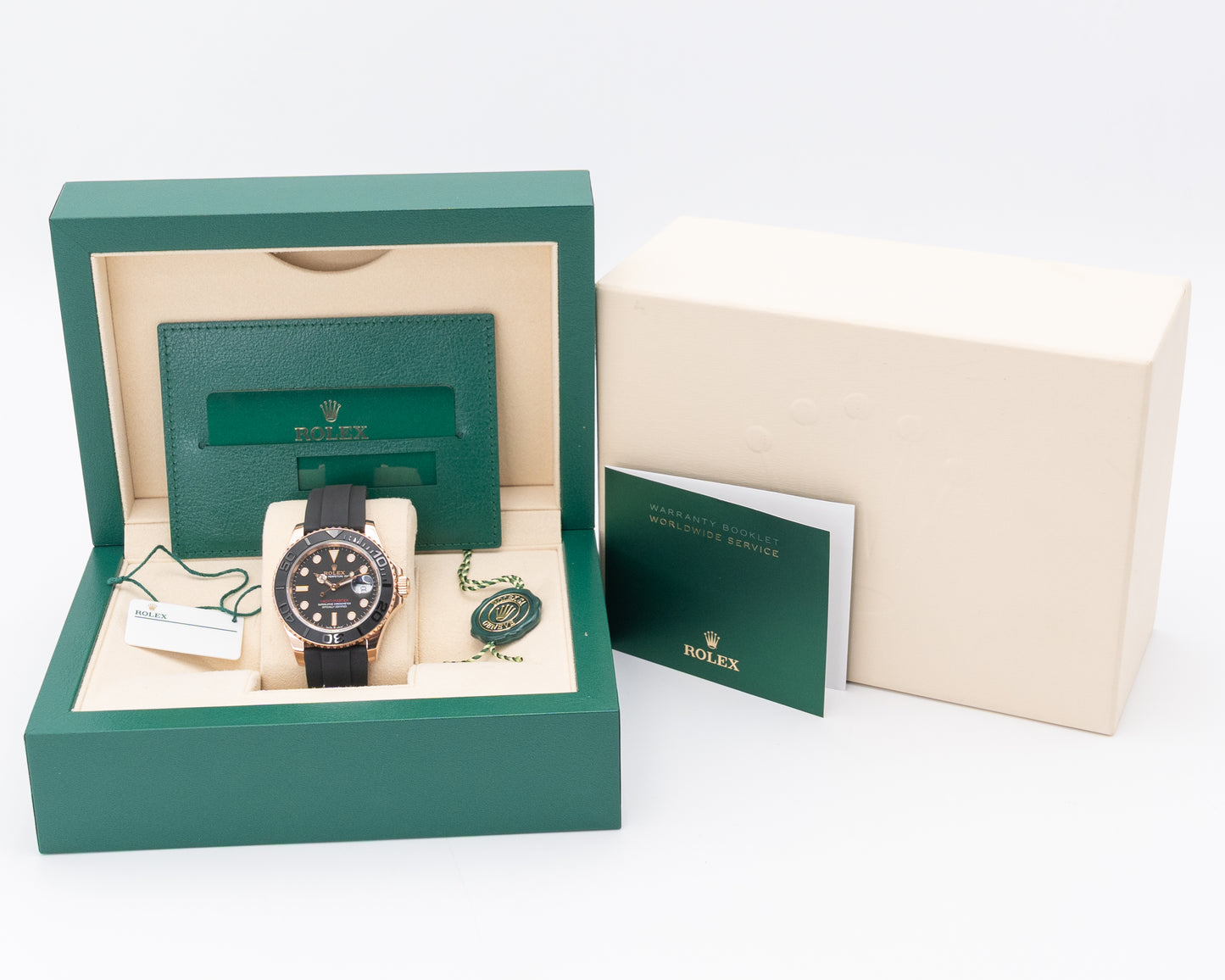 Rolex Yachtmaster 40mm 126655 Rose Gold OysterFlex 2021