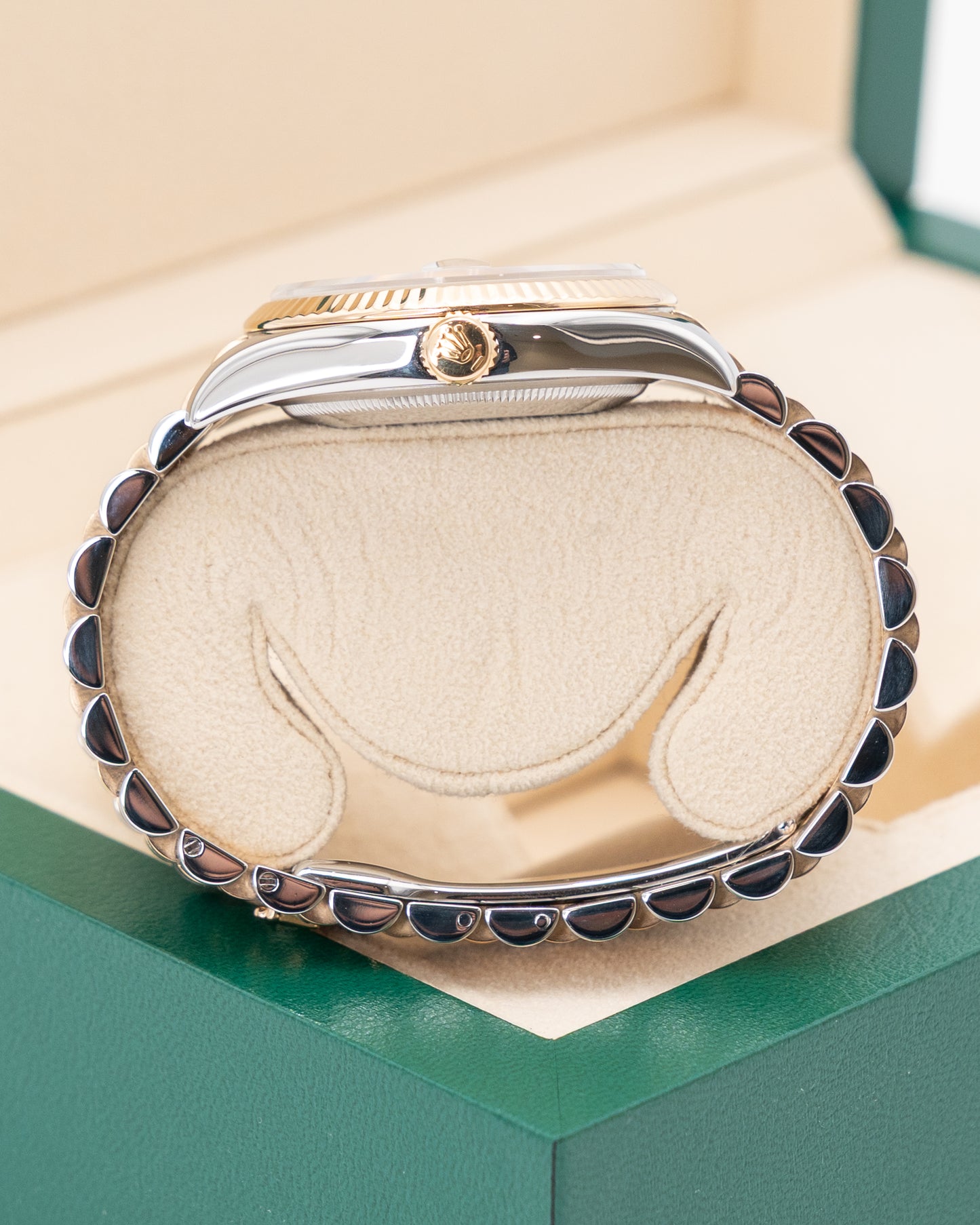 Rolex Datejust 36mm 116233 Two Tone Yellow Gold Arabic Dial