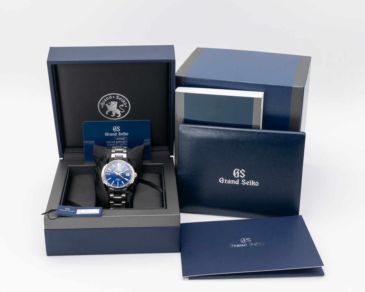 Grand Seiko GMT Heritage 40mm SBGJ261 Blue Peacock Dial 2023