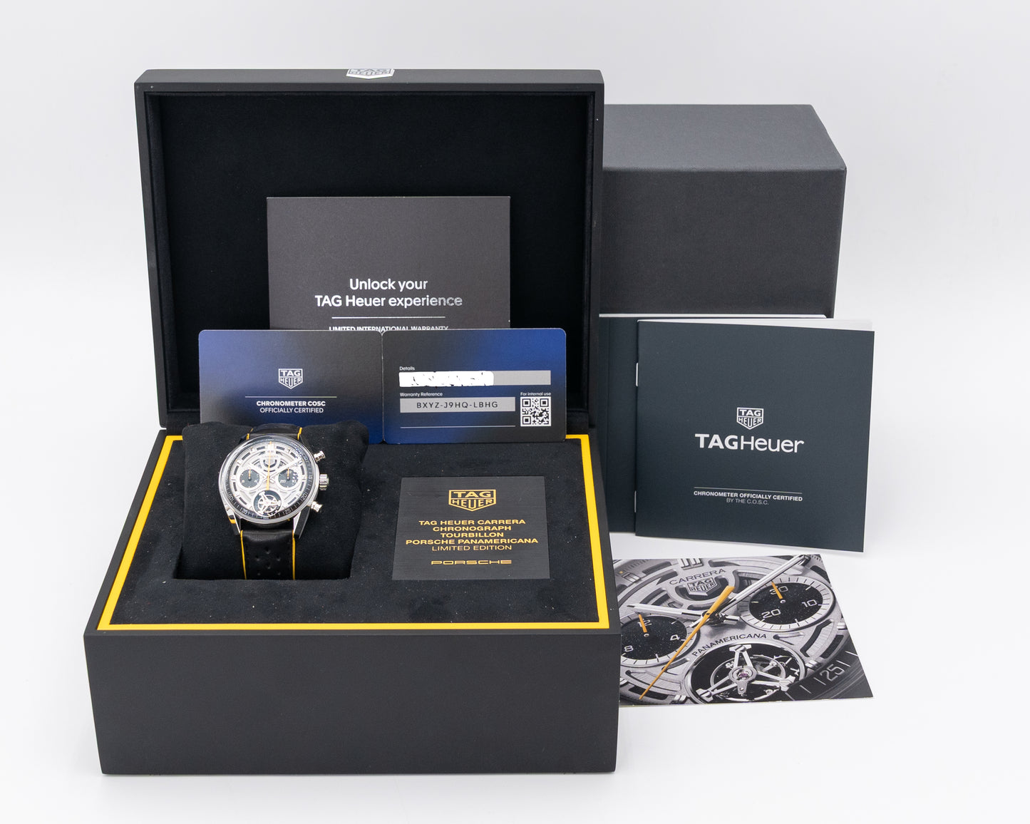 Tag Heuer Carrera Chronograph Tourbillon 42mm CBS5012.FC6571 Porsche Design Limited to 255