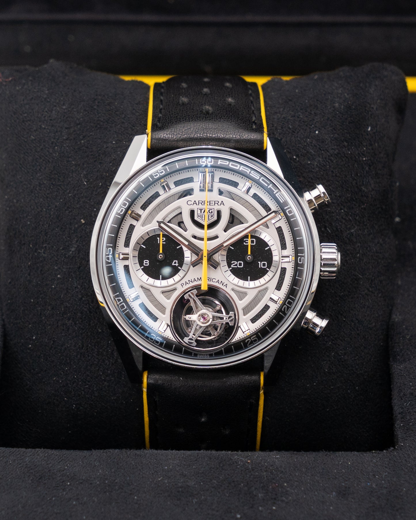 Tag Heuer Carrera Chronograph Tourbillon 42mm CBS5012.FC6571 Porsche Design Limited to 255