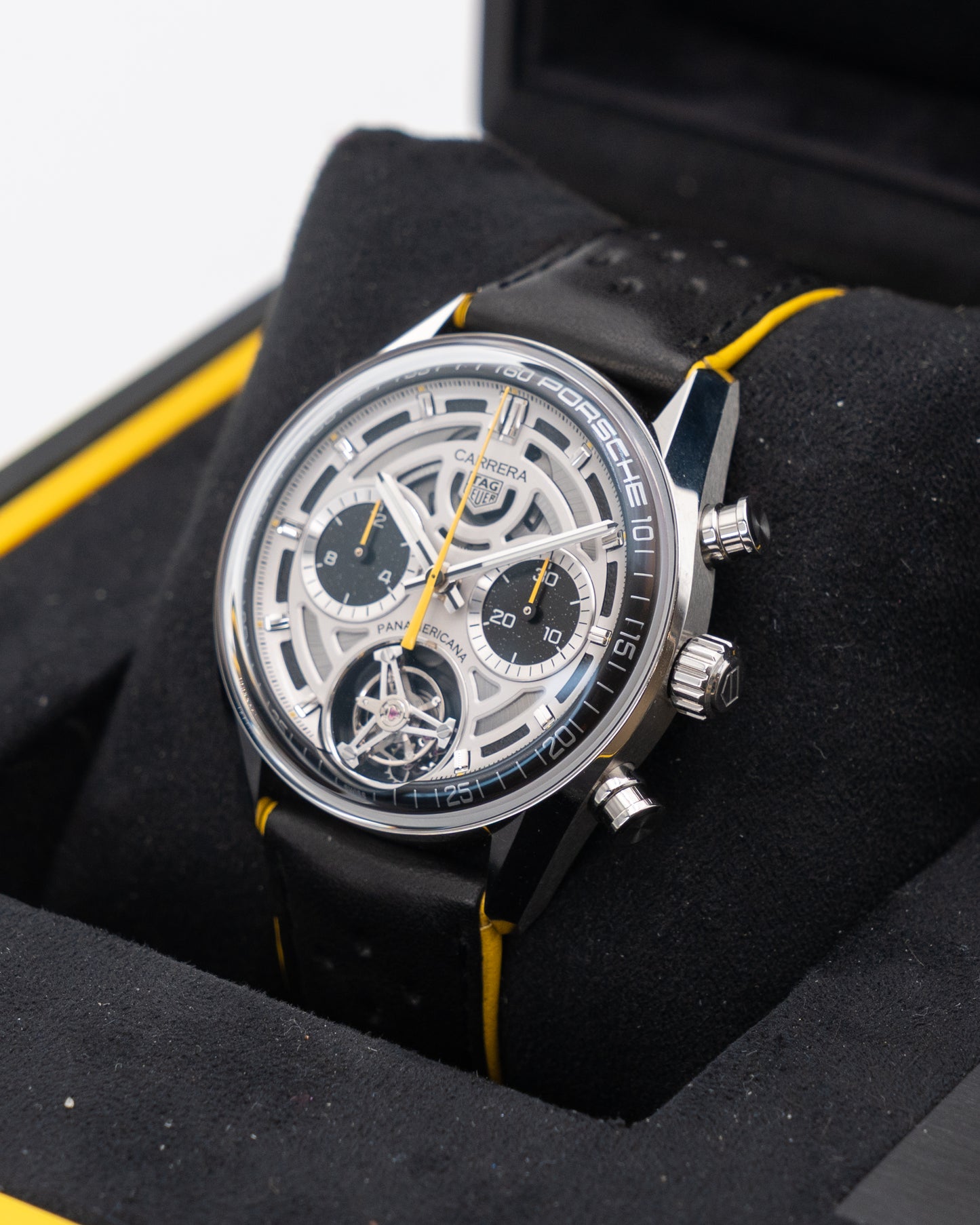 Tag Heuer Carrera Chronograph Tourbillon 42mm CBS5012.FC6571 Porsche Design Limited to 255