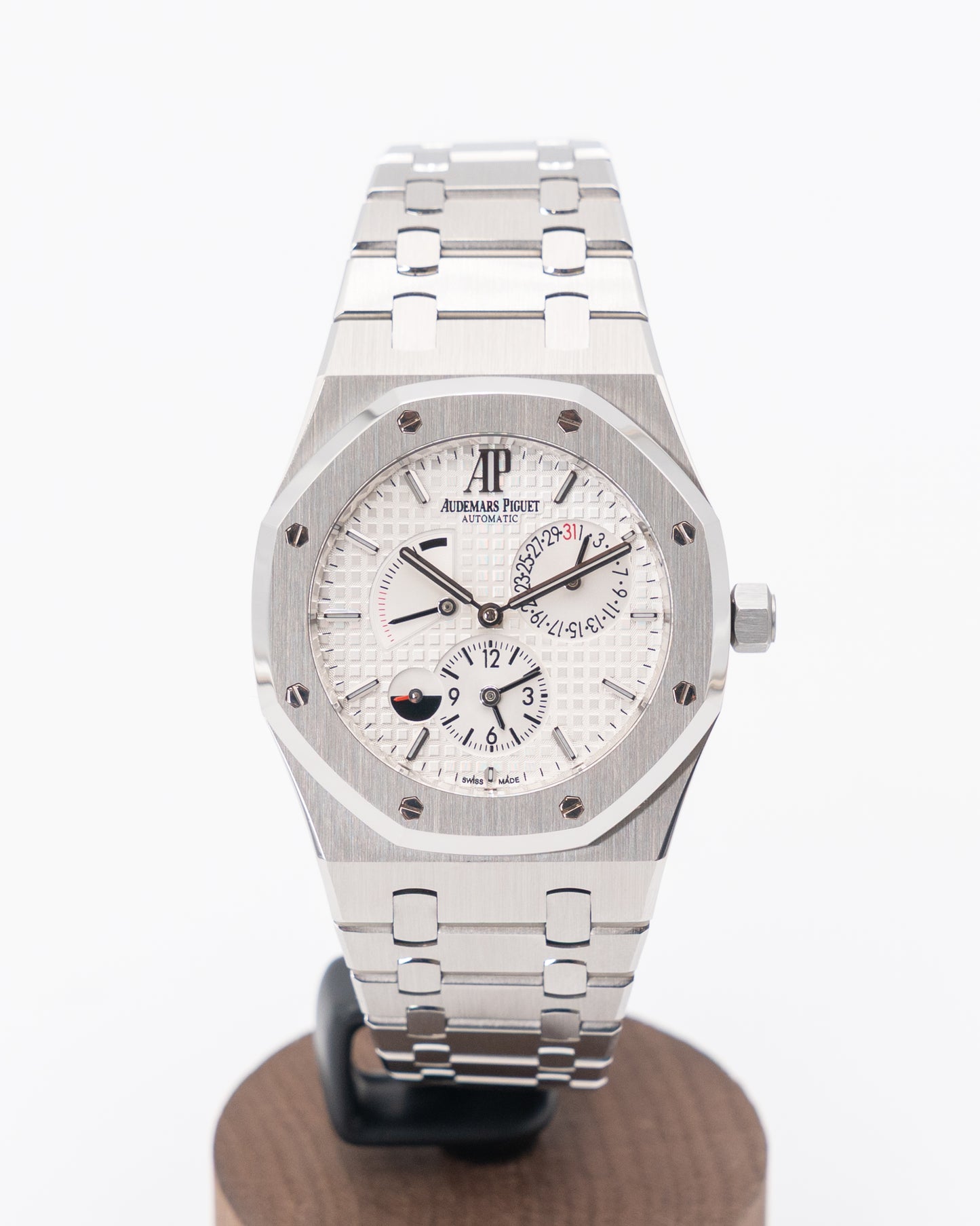 Audemars Piguet Royal Oak Dual Time 39mm 26120ST White Dial