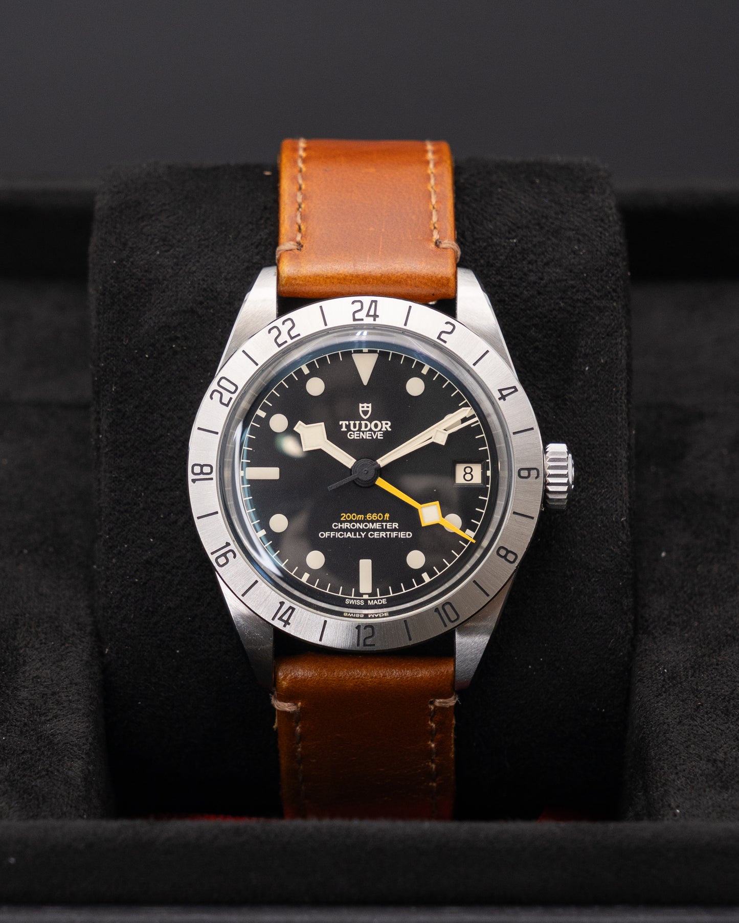 Tudor Black Bay Pro 39mm 79470 Black Dial On Strap 2024