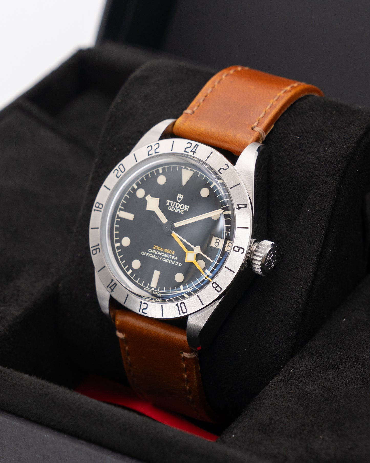 Tudor Black Bay Pro 39mm 79470 Black Dial On Strap 2024