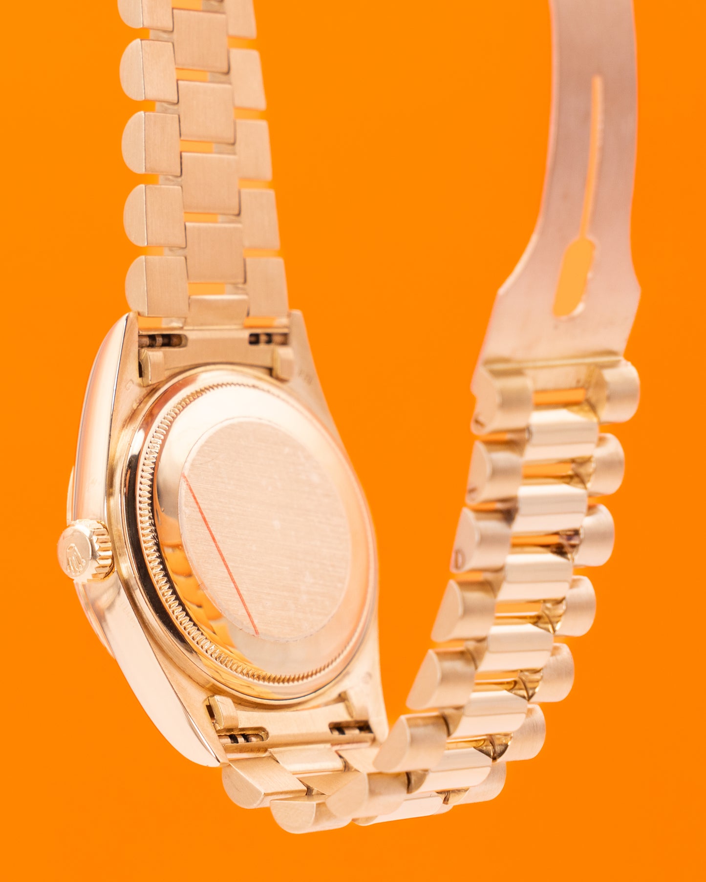 Rolex DayDate 36mm 18038 Yellow Gold Champagne Dial