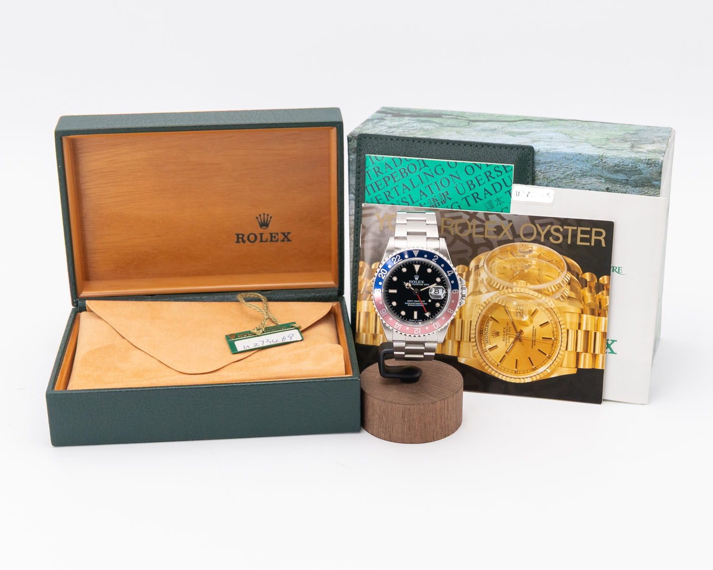 Rolex GMT Master 40mm 16700 Pepsi Oyster