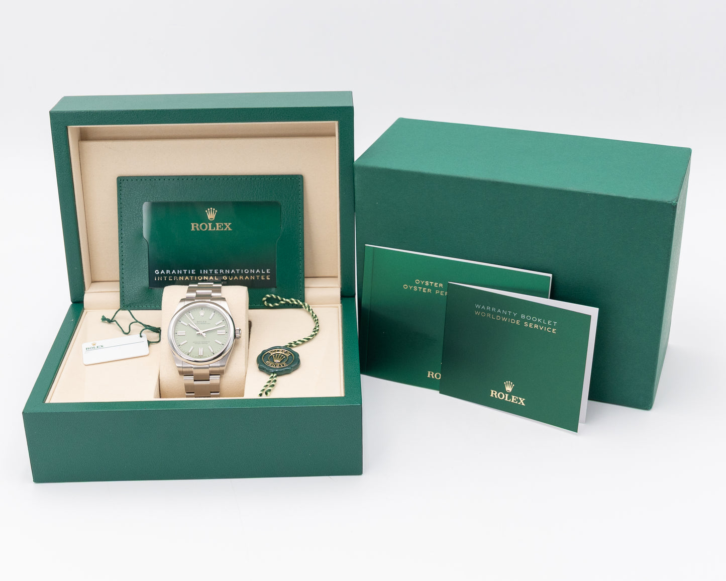 UNWORN Rolex Oyster Perpetual 41mm 134300 Pistachio Dial 2025