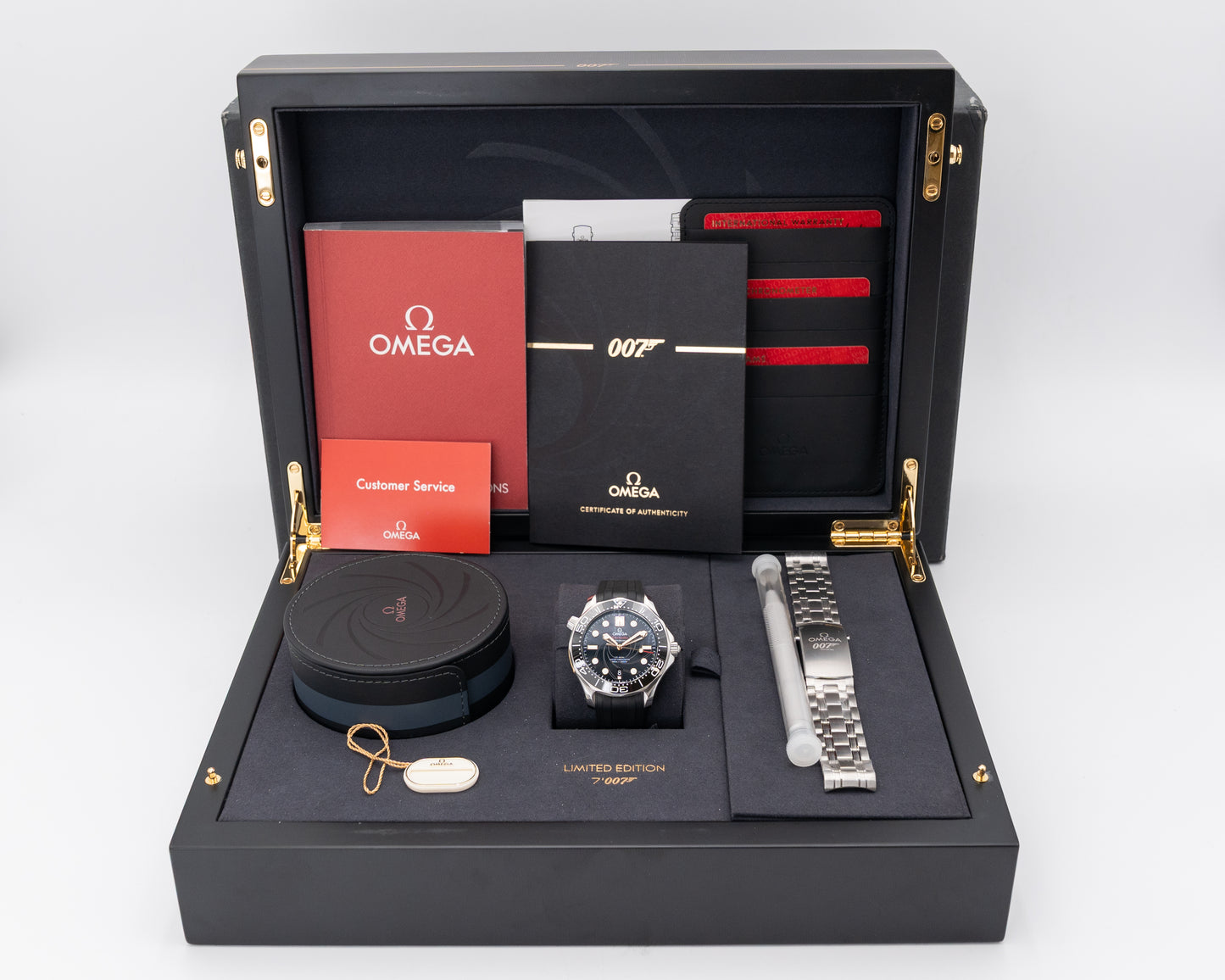 Omega Seamaster Diver 300m 42mm 210.22.42.20.01.004 James Bond 007 Limited Edition Black 2020