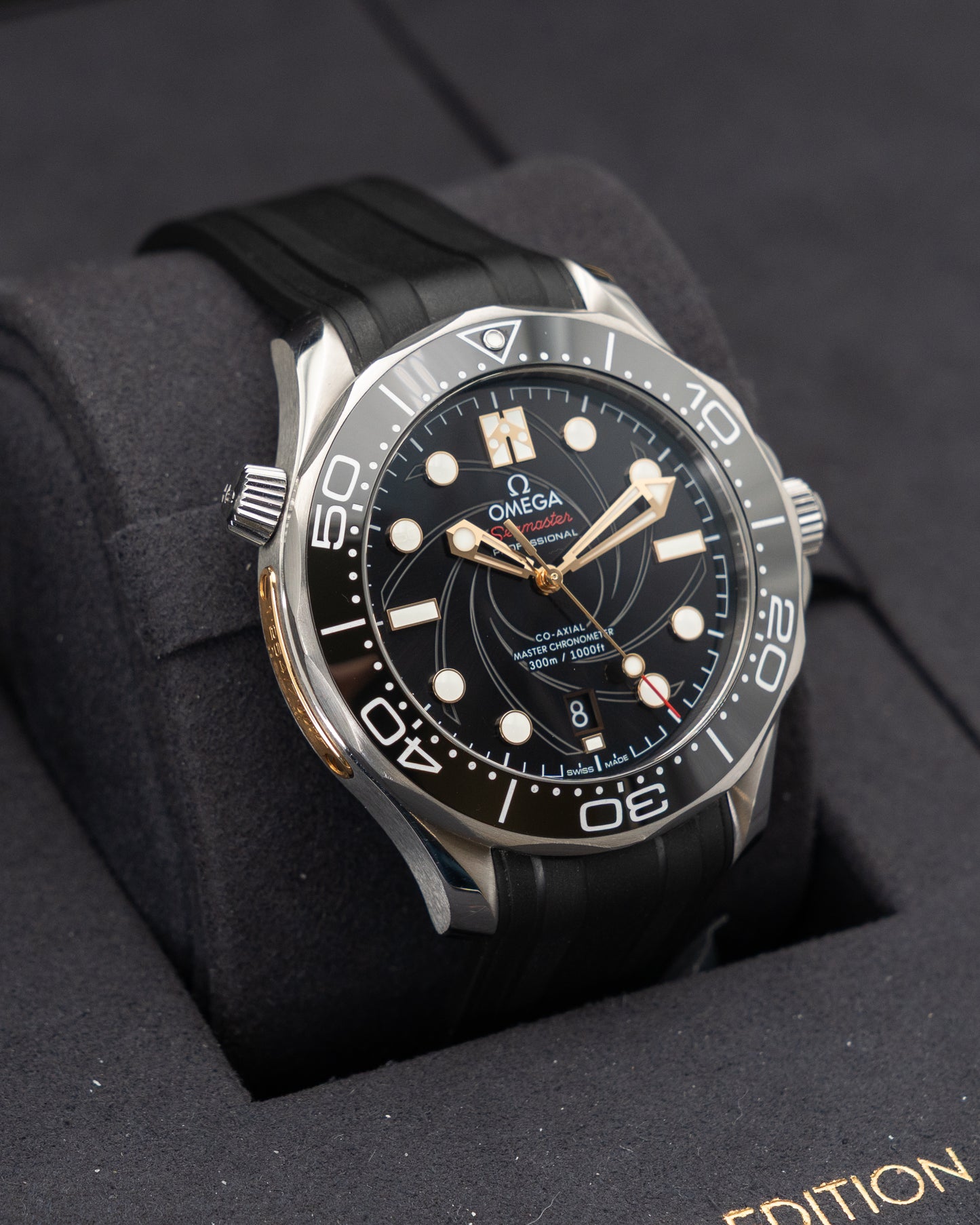Omega Seamaster Diver 300m 42mm 210.22.42.20.01.004 James Bond 007 Limited Edition Black 2020
