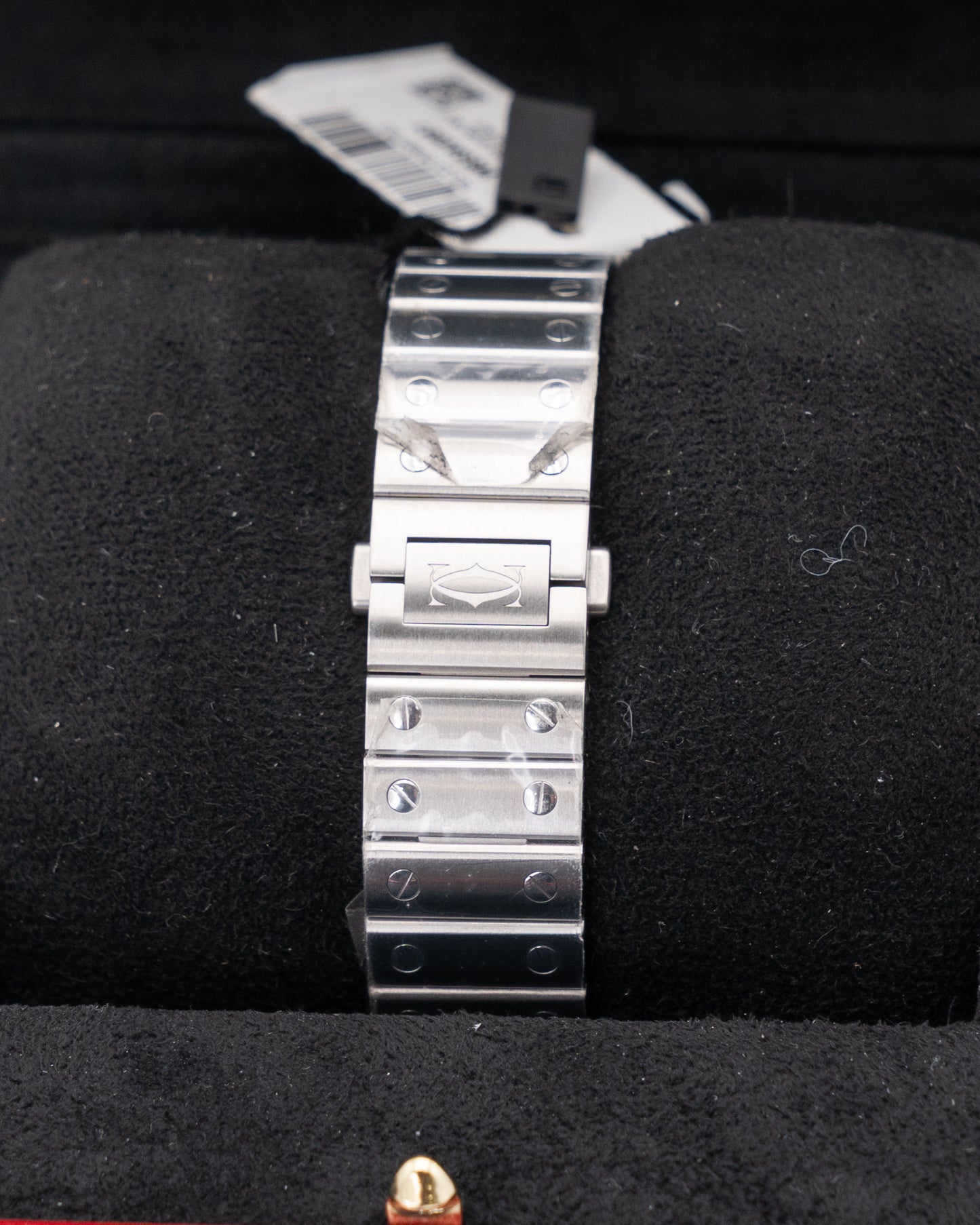 UNWORN WITH STICKERS Cartier Santos De Cartier 35mm WSSA0061 Medium Green Dial 2025