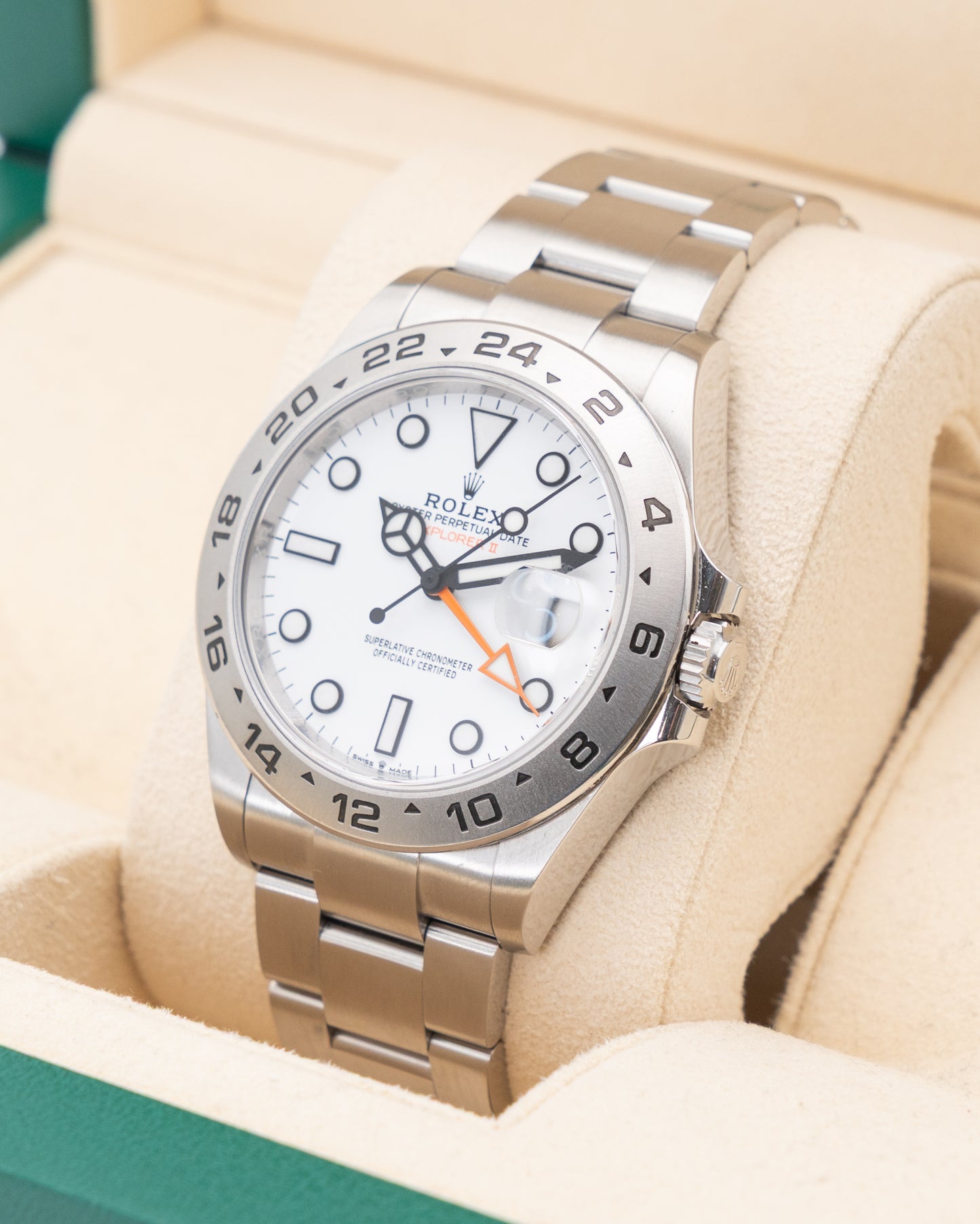 Rolex Explorer II 42mm 226570 Polar White Dial 2023