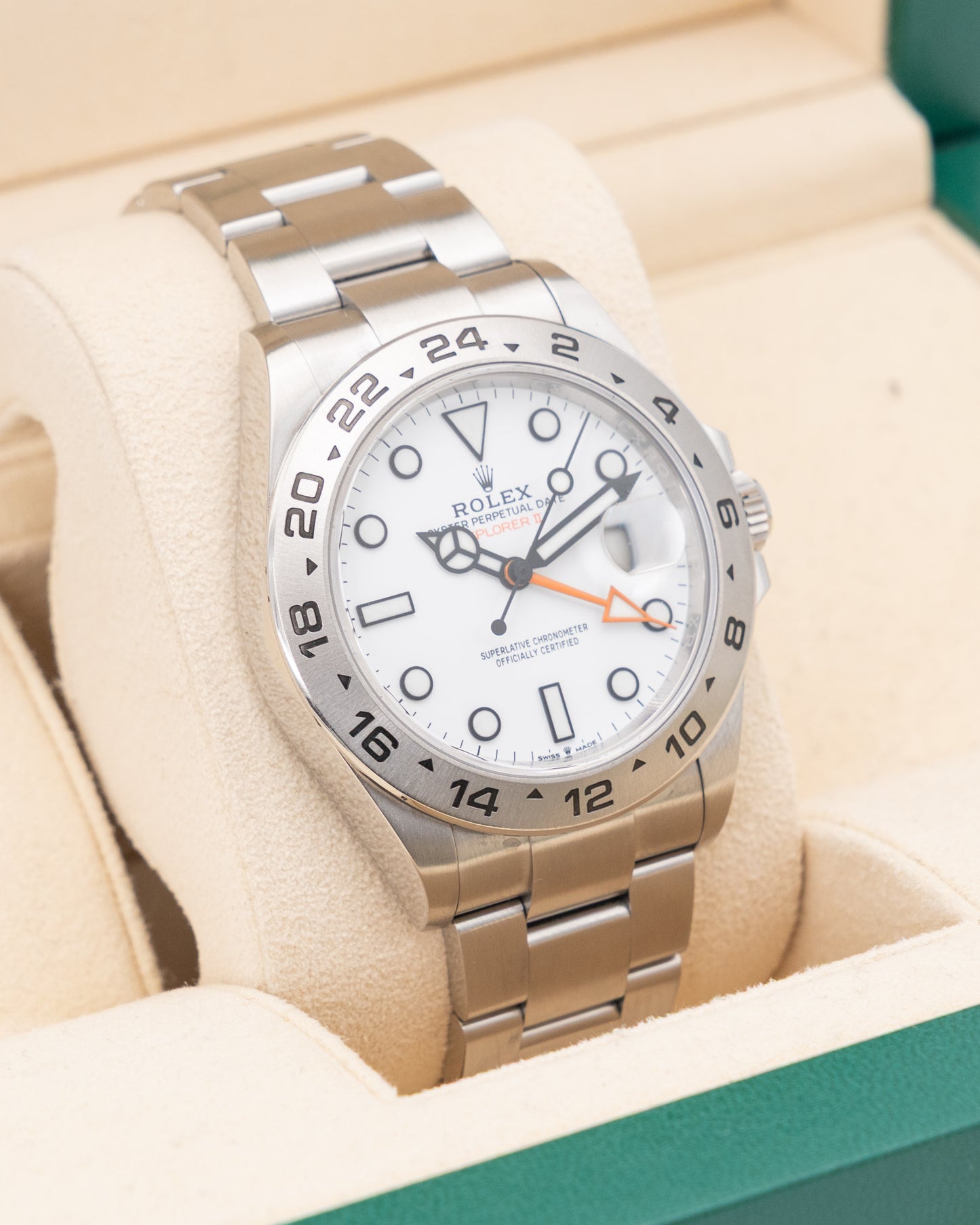 Rolex Explorer II 42mm 226570 Polar White Dial 2023