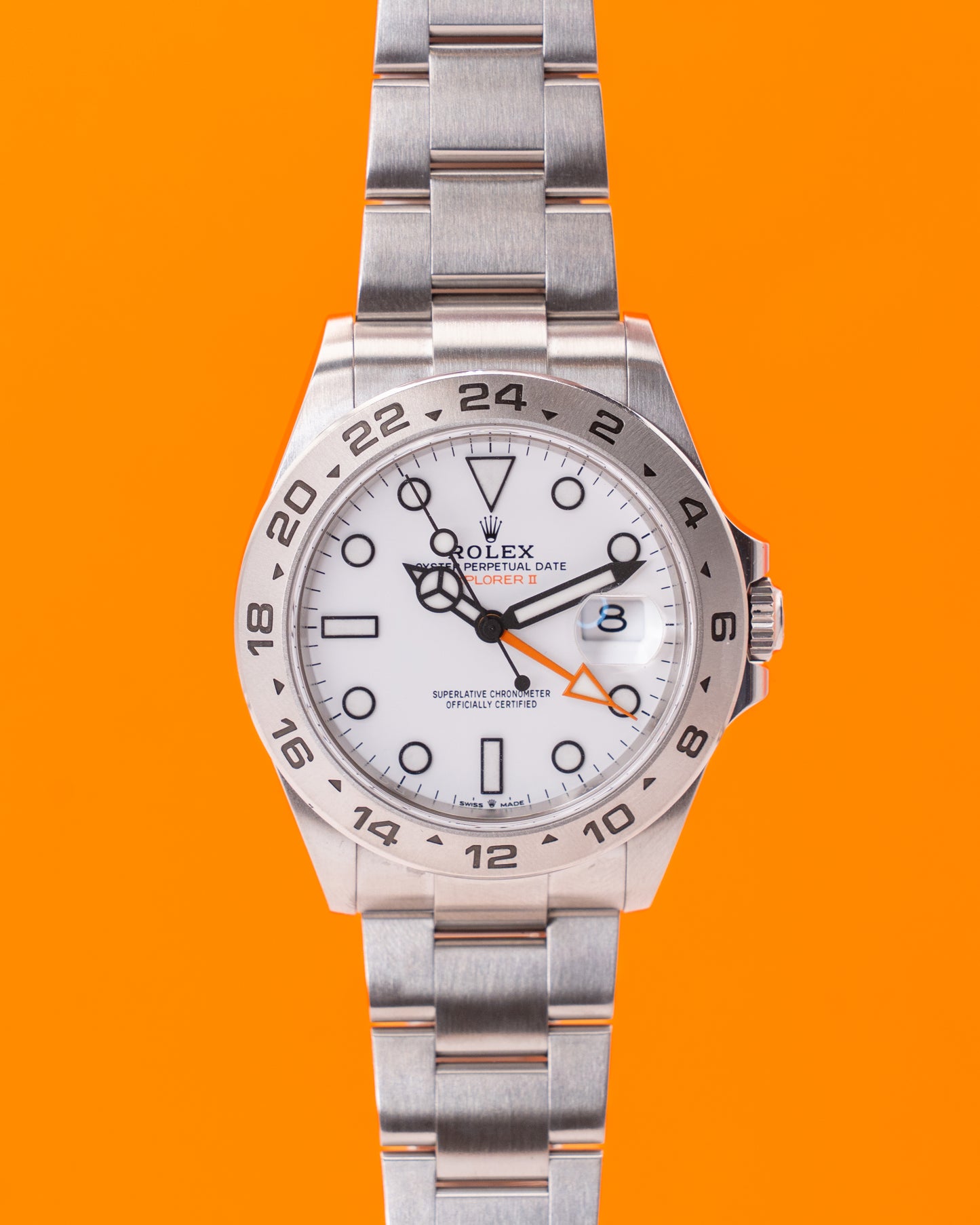 Rolex Explorer II 42mm 226570 Polar White Dial 2023