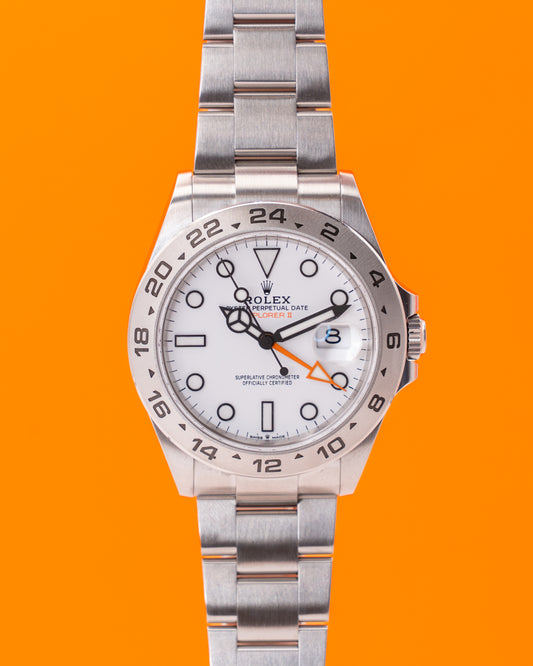 Rolex Explorer II 42mm 226570 Polar White Dial 2023
