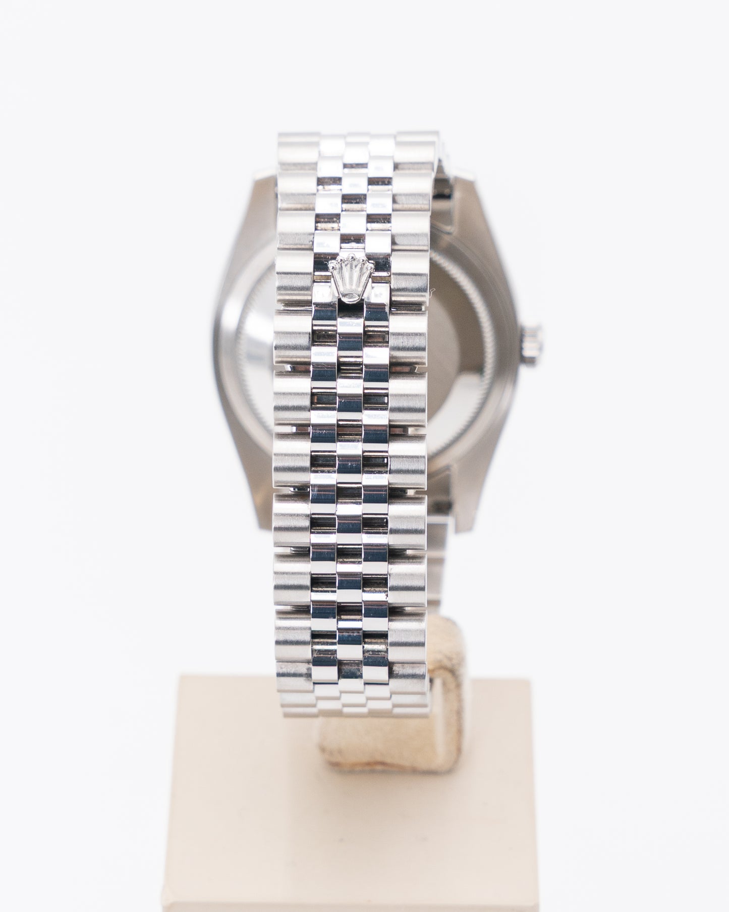 Rolex Datejust 36m 116234 Black Diamond Dial Fluted Jubilee