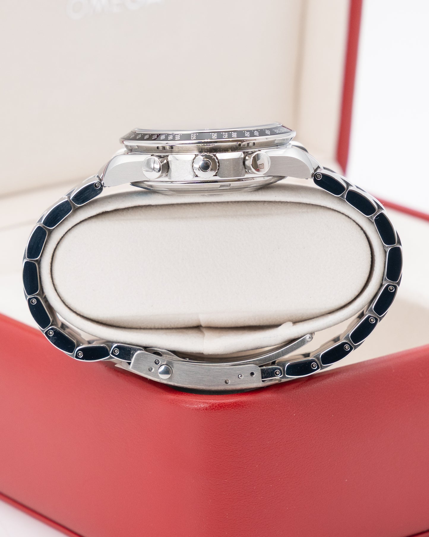 UNWORN Omega Speedmaster 40mm 3220.50 Black Day Date Limited 1/50 GOD