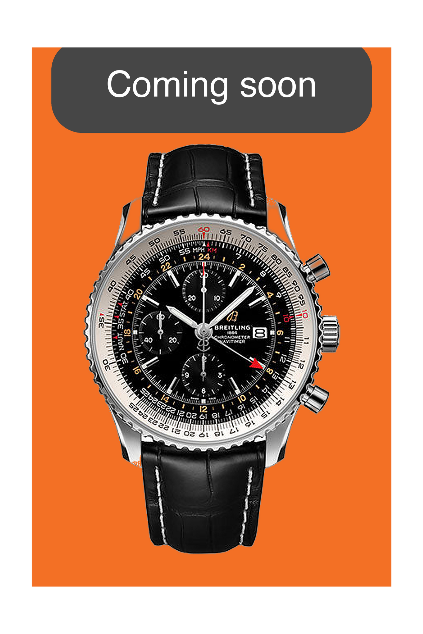 COMING SOON - Breitling Navitimer World 46mm A2432212/B726 Black Dial 2015