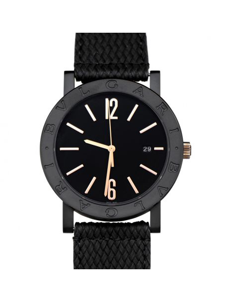Bvlgari Solo Tempo Watch BVLGARI Bvlgari Bvlgari Solotempo Stainless Steel, Rose Gold  main image 4
